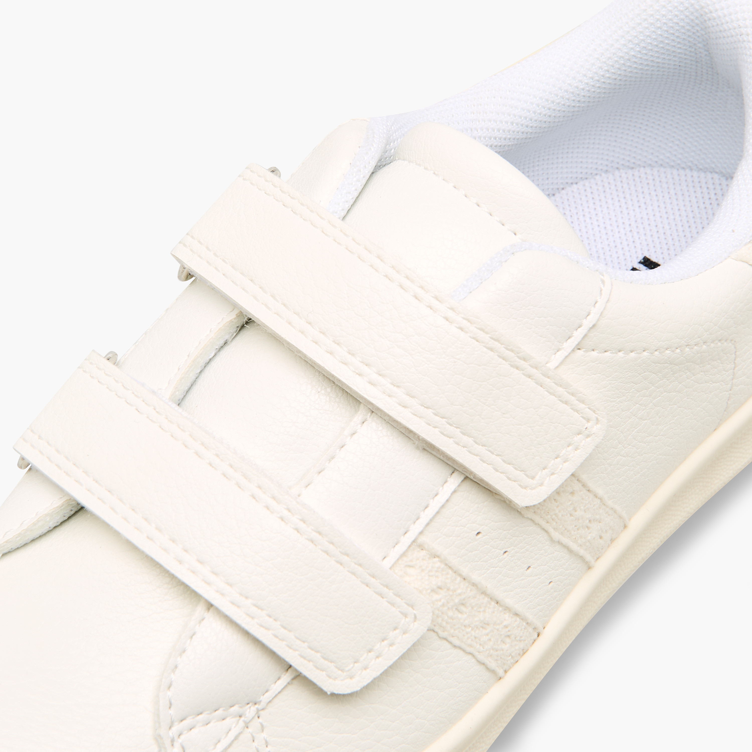 Little Missy Panelled Sneakers with Hook and Loop Closure-girls-shoes-sneakers-image-4