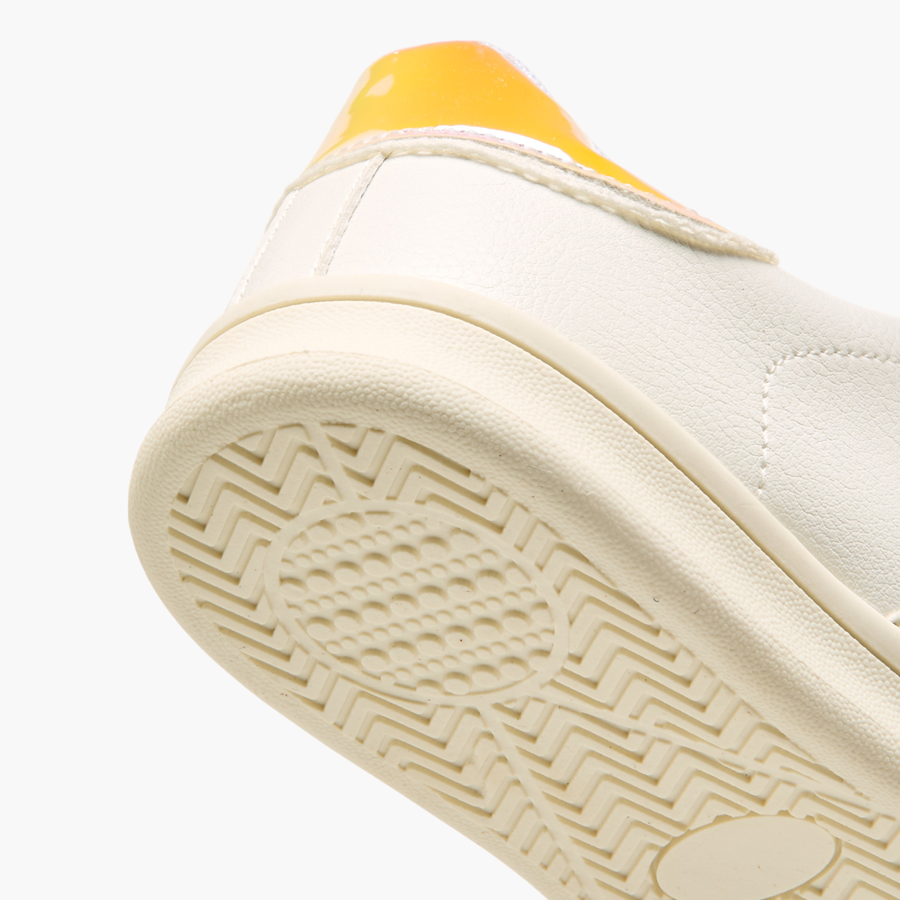 Little Missy Panelled Sneakers with Hook and Loop Closure-girls-shoes-sneakers-image-5