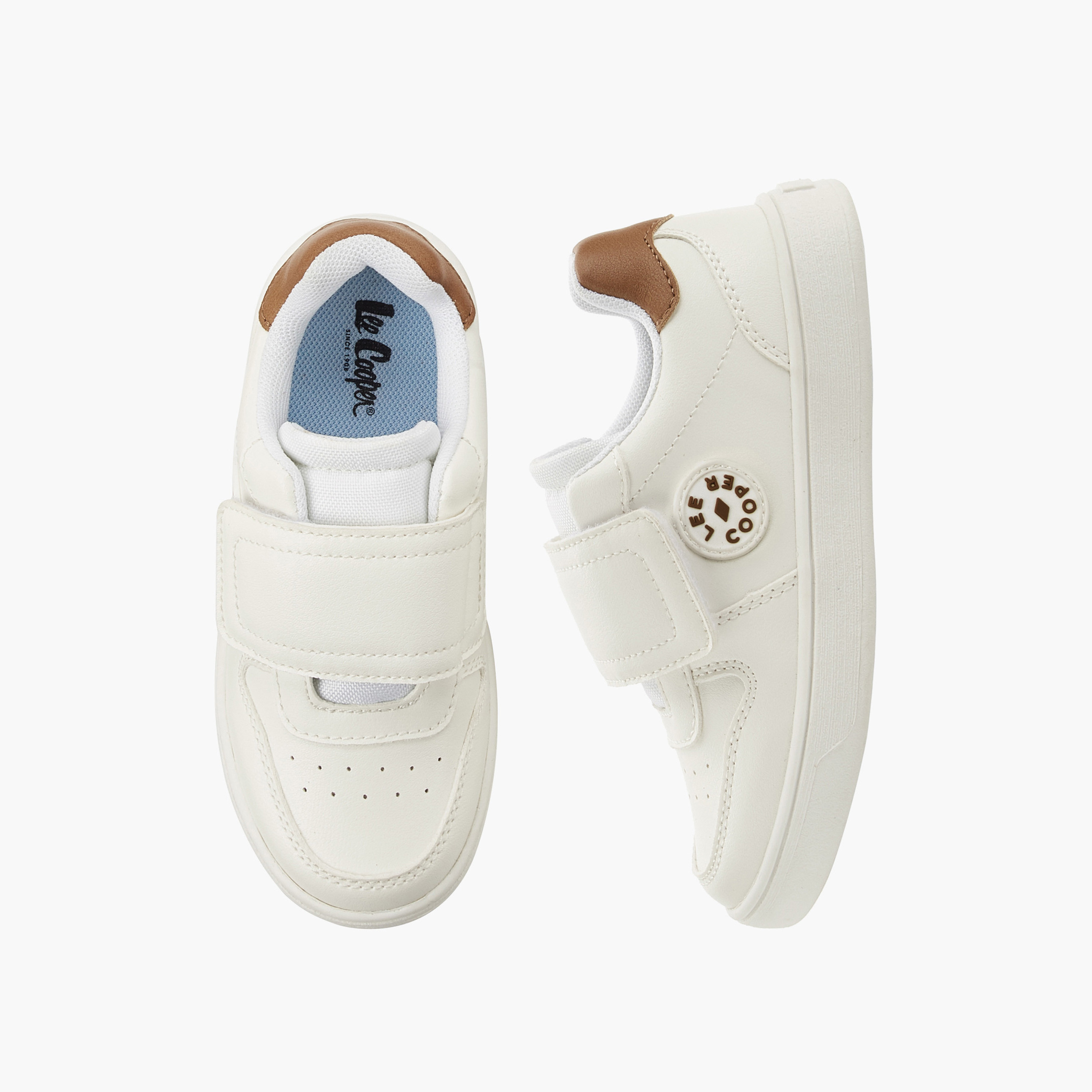 Lee Cooper Girls Hook and Loop Sneakers-girls-shoes-sneakers-image-1