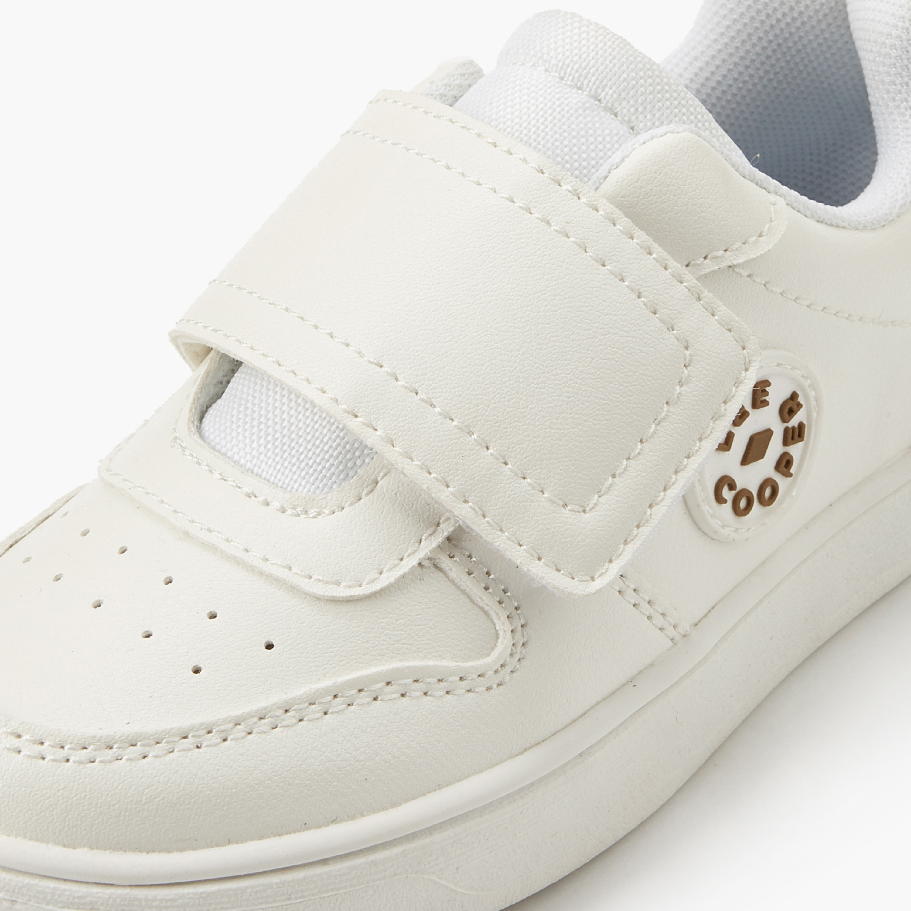 Lee Cooper Girls Hook and Loop Sneakers-girls-shoes-sneakers-image-4