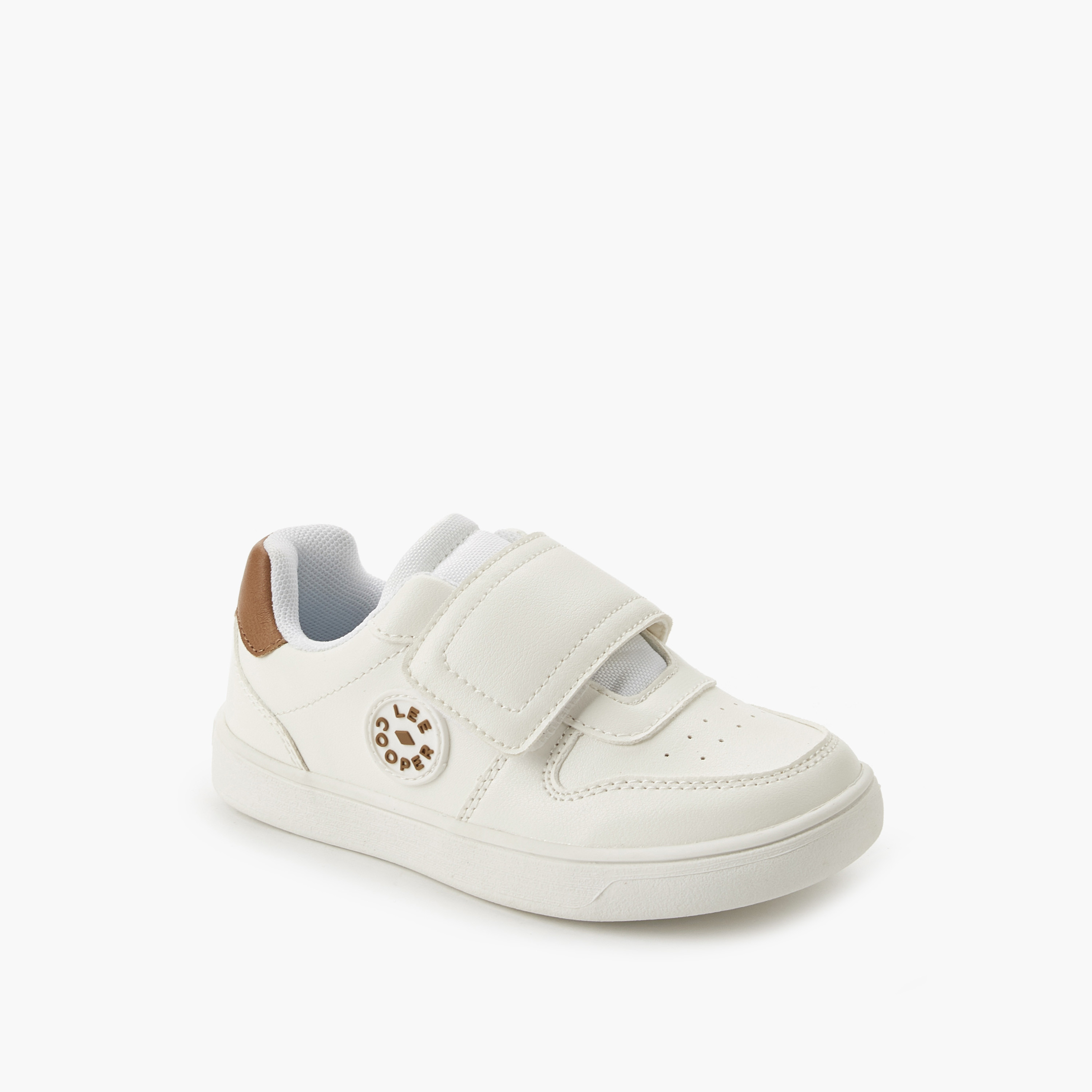 Lee Cooper Girls Hook and Loop Sneakers-girls-shoes-sneakers-image-2