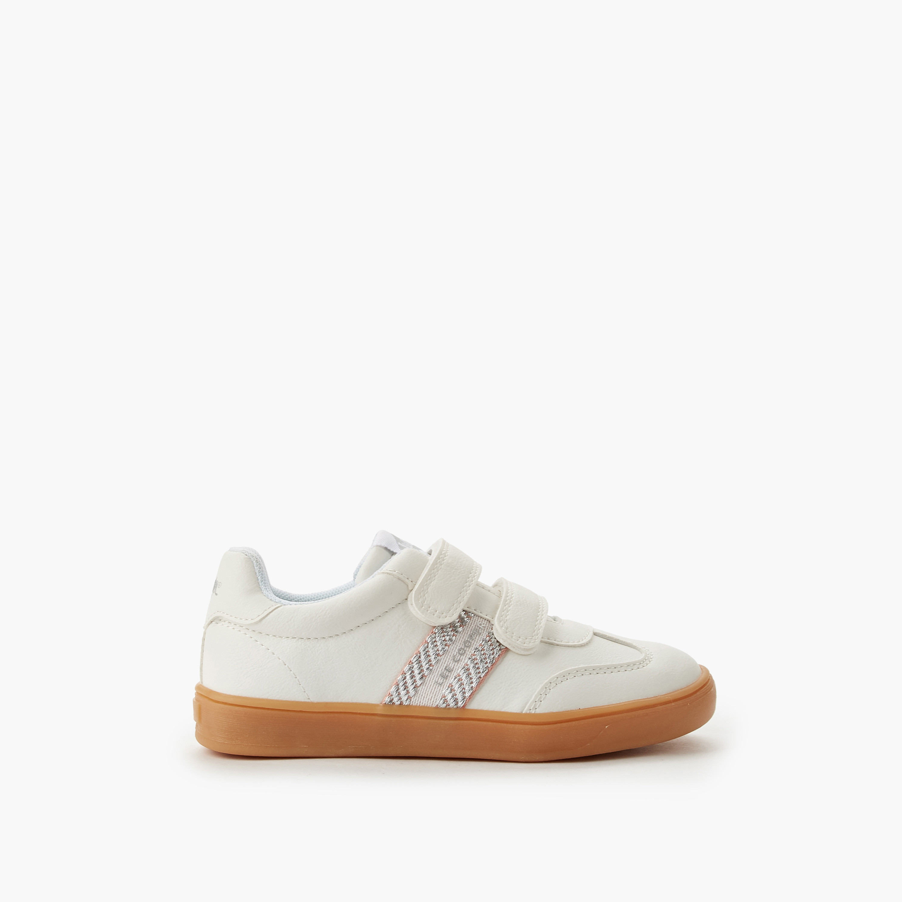 Lee Cooper Girls Hook and Loop Sneakers-girls-shoes-sneakers-image-2