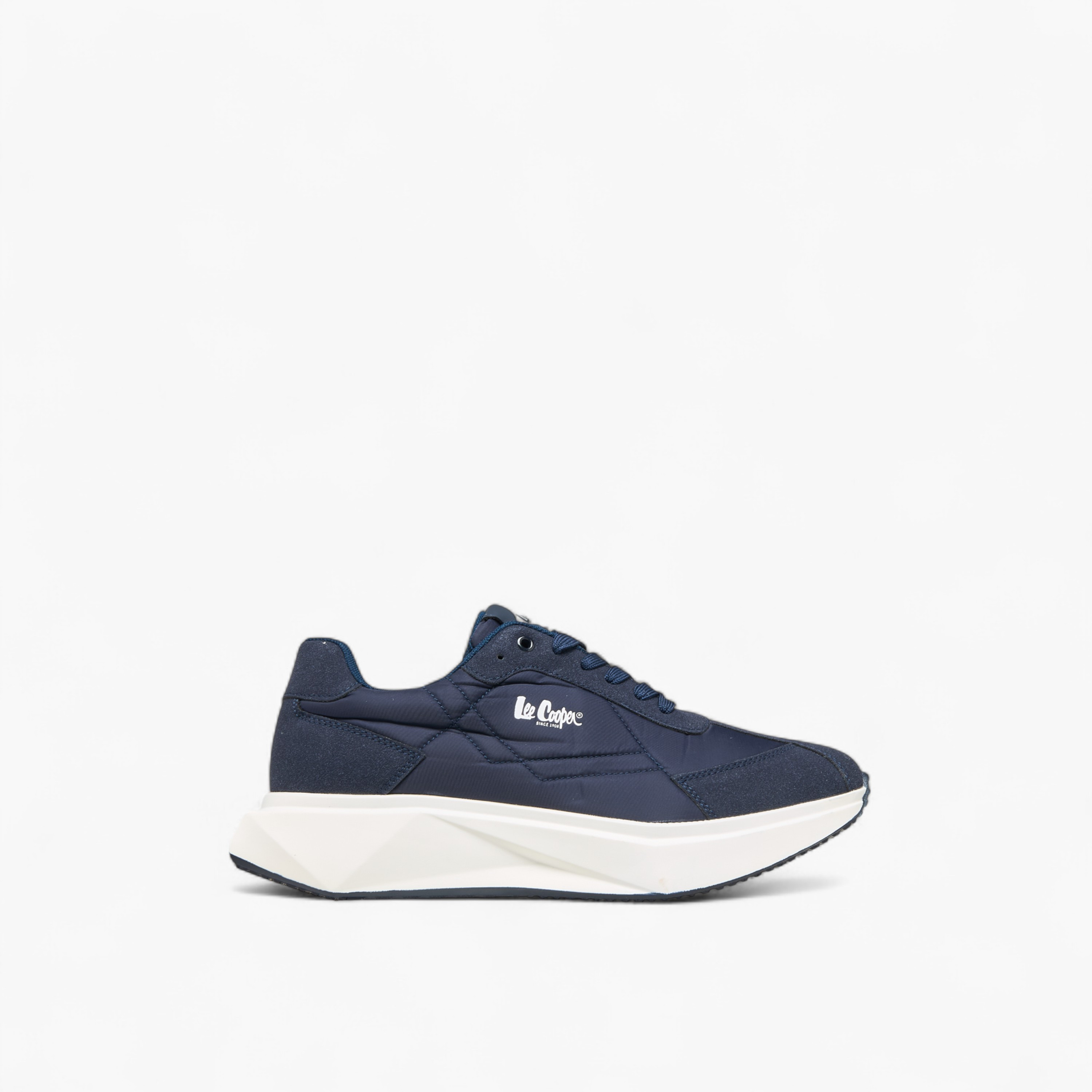 Lee Cooper Men's Panelled Lace-Up Sneakers-men-shoes-sneakers-image-3