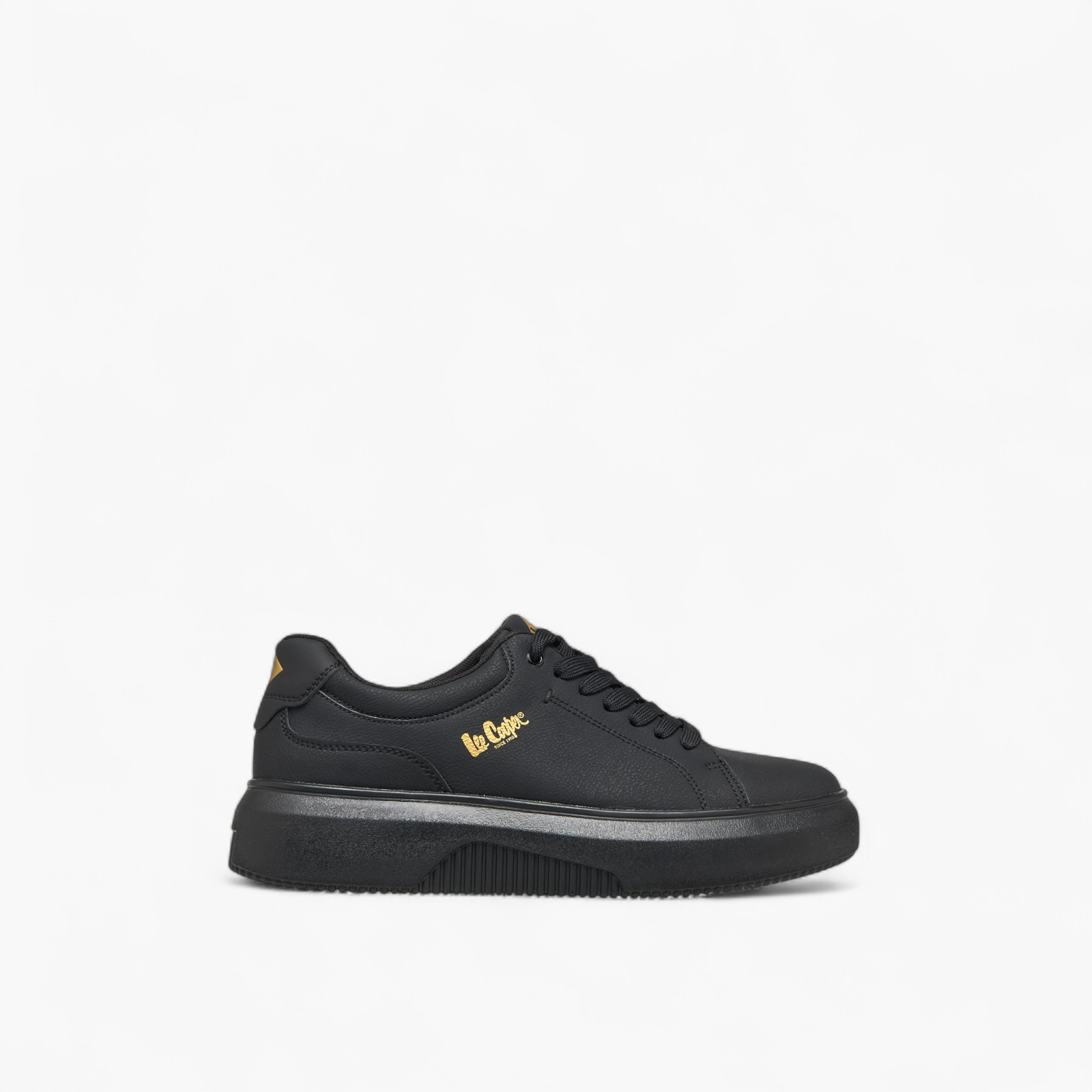 حذاء سنيكرز سادة برباط إغلاق للرجال من لي كوبر-men-shoes-sneakers-image-3