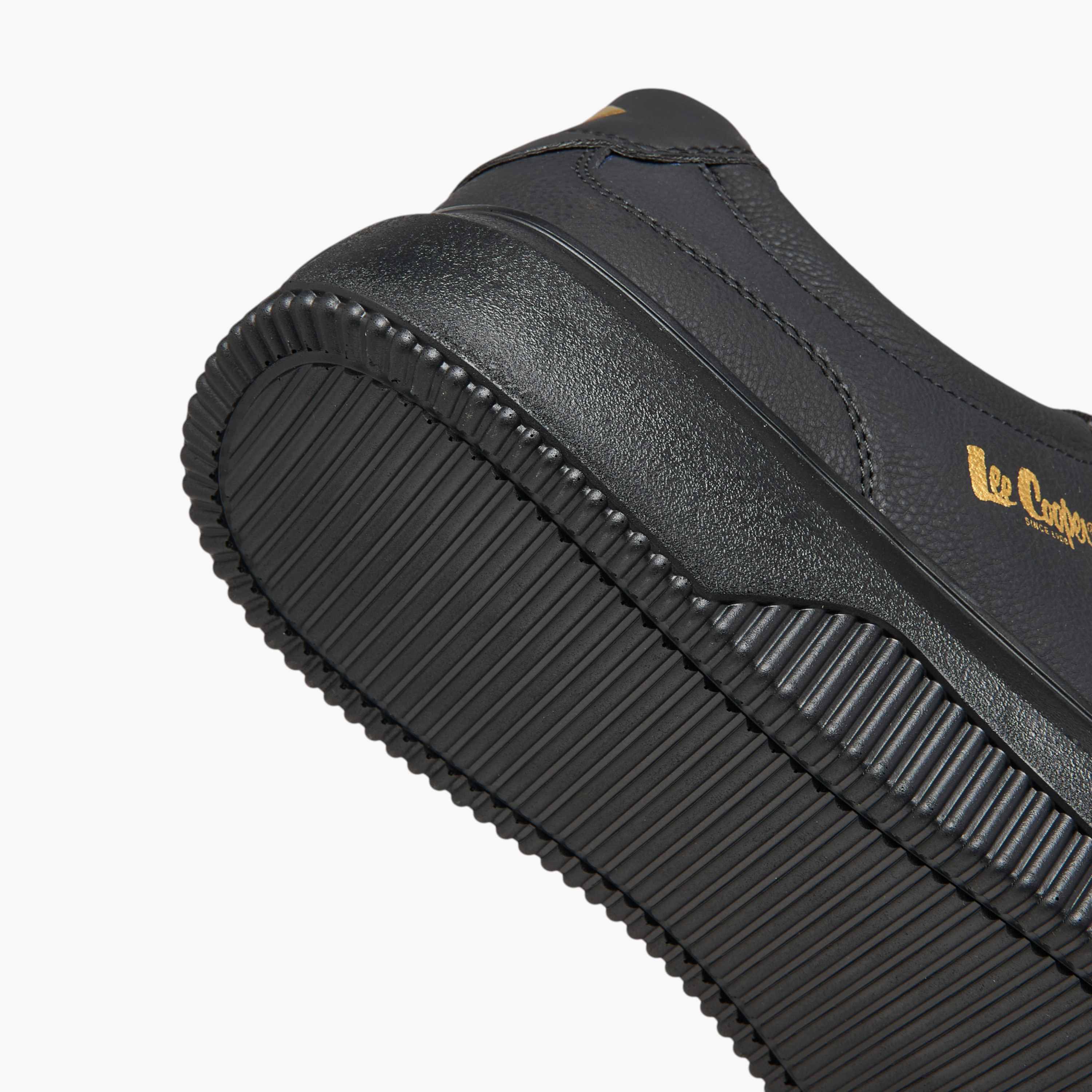 حذاء سنيكرز سادة برباط إغلاق للرجال من لي كوبر-men-shoes-sneakers-image-5