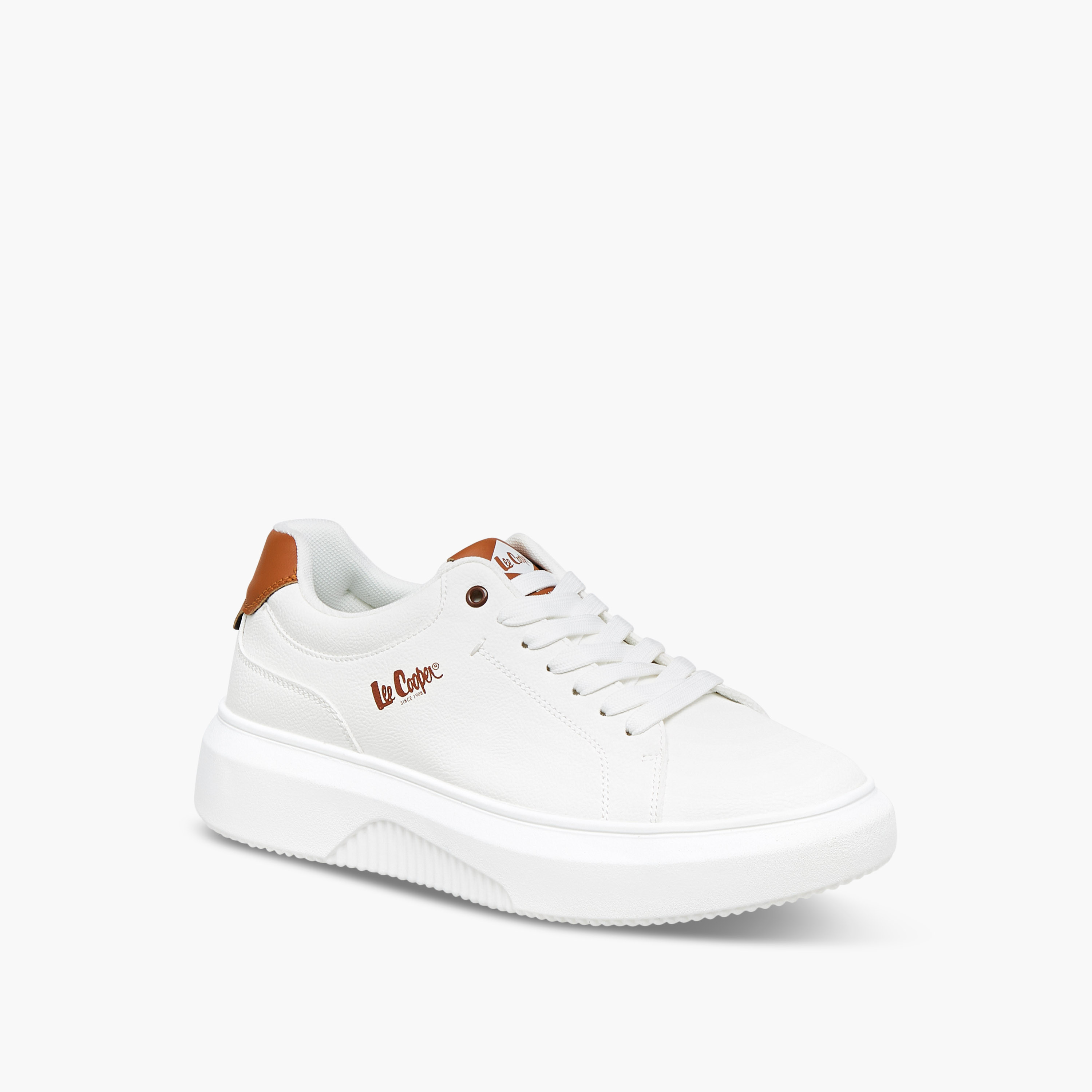 حذاء سنيكرز سادة برباط إغلاق للرجال من لي كوبر-men-shoes-sneakers-image-2