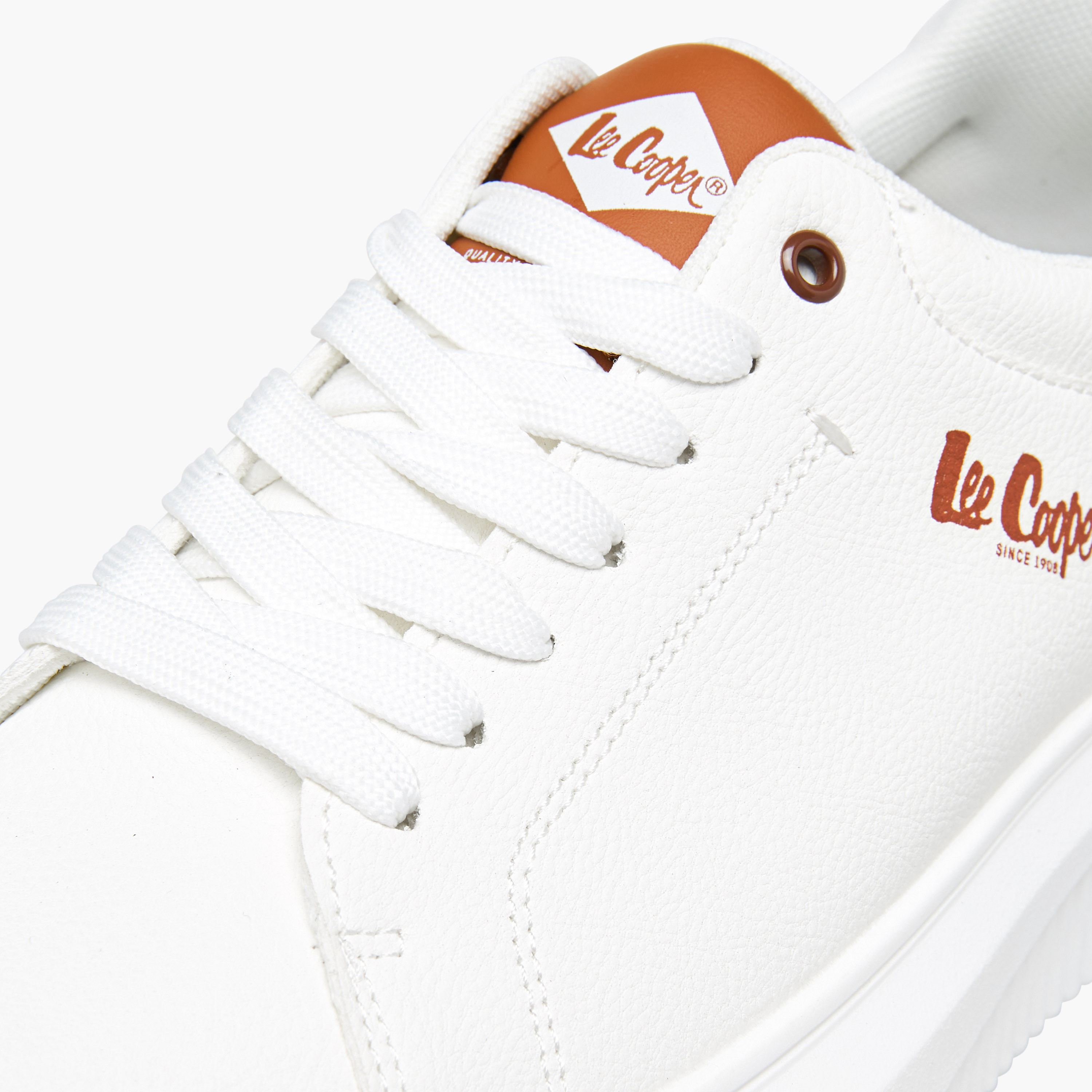 حذاء سنيكرز سادة برباط إغلاق للرجال من لي كوبر-men-shoes-sneakers-image-4