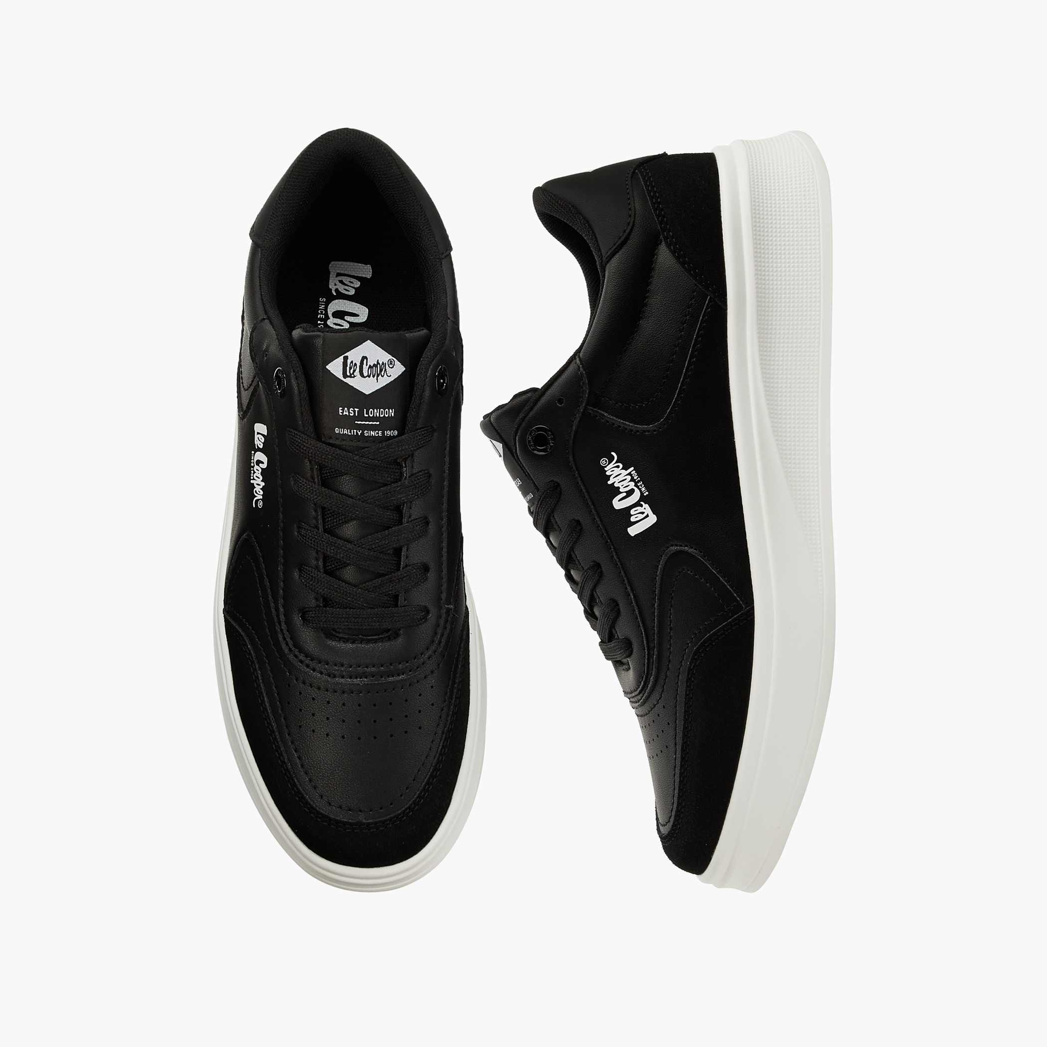 Lee Cooper Men Ortholite Lace-Up Ankle Sneakers-men-shoes-sneakers-image-1