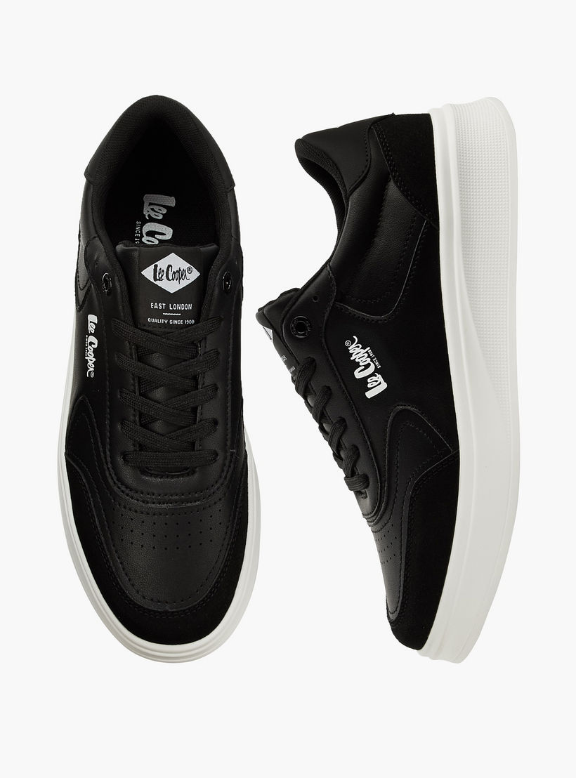 Lee Cooper Men Ortholite Lace-Up Ankle Sneakers-men-shoes-sneakers-image-1