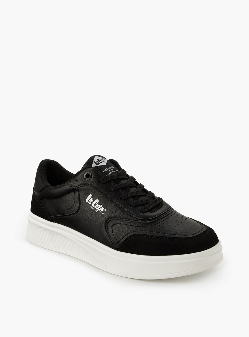 Lee Cooper Men Ortholite Lace-Up Ankle Sneakers-men-shoes-sneakers-image-3