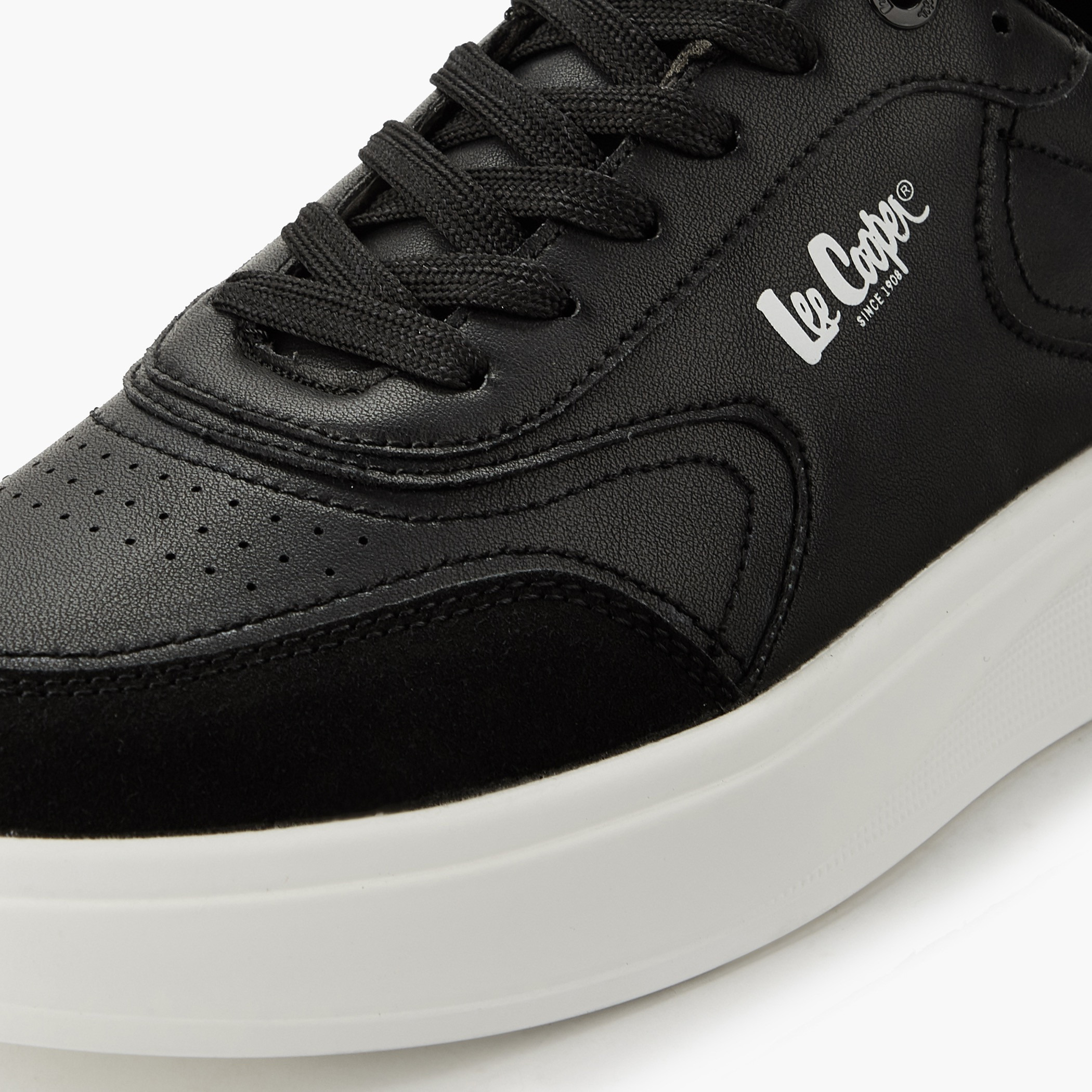 Lee Cooper Men Ortholite Lace-Up Ankle Sneakers-men-shoes-sneakers-image-4