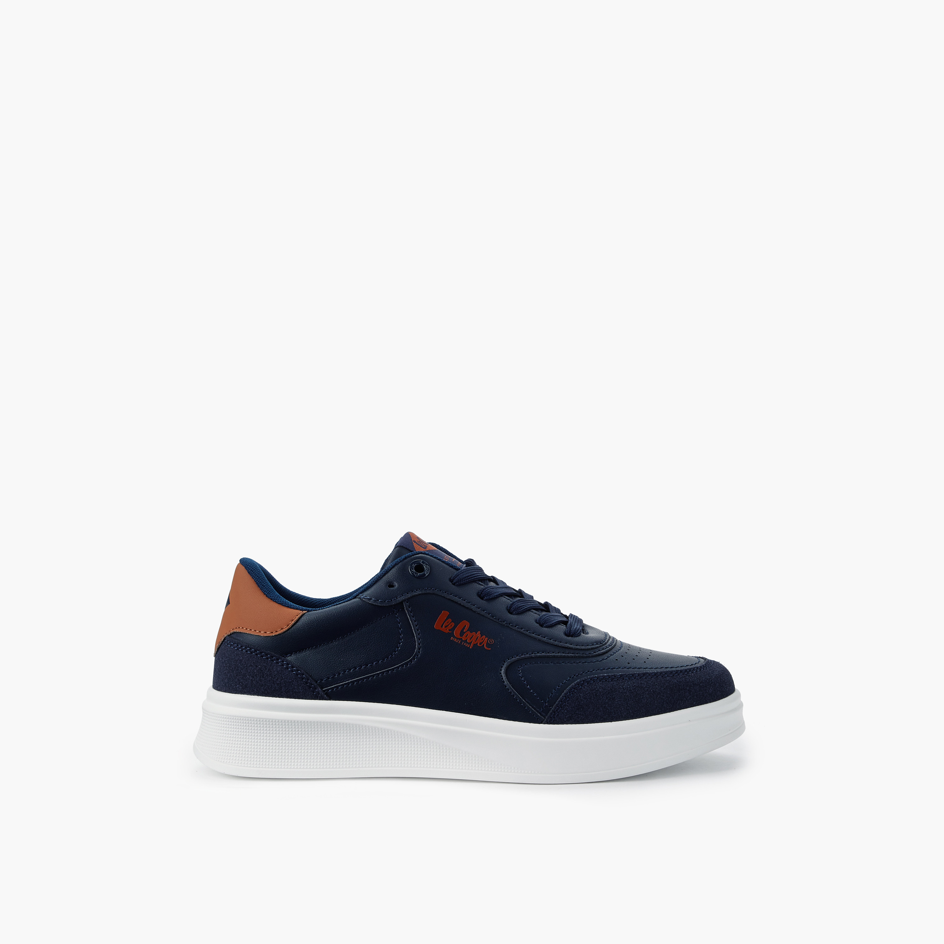 Lee Cooper Men Ortholite Lace-Up Ankle Sneakers-men-shoes-sneakers-image-2