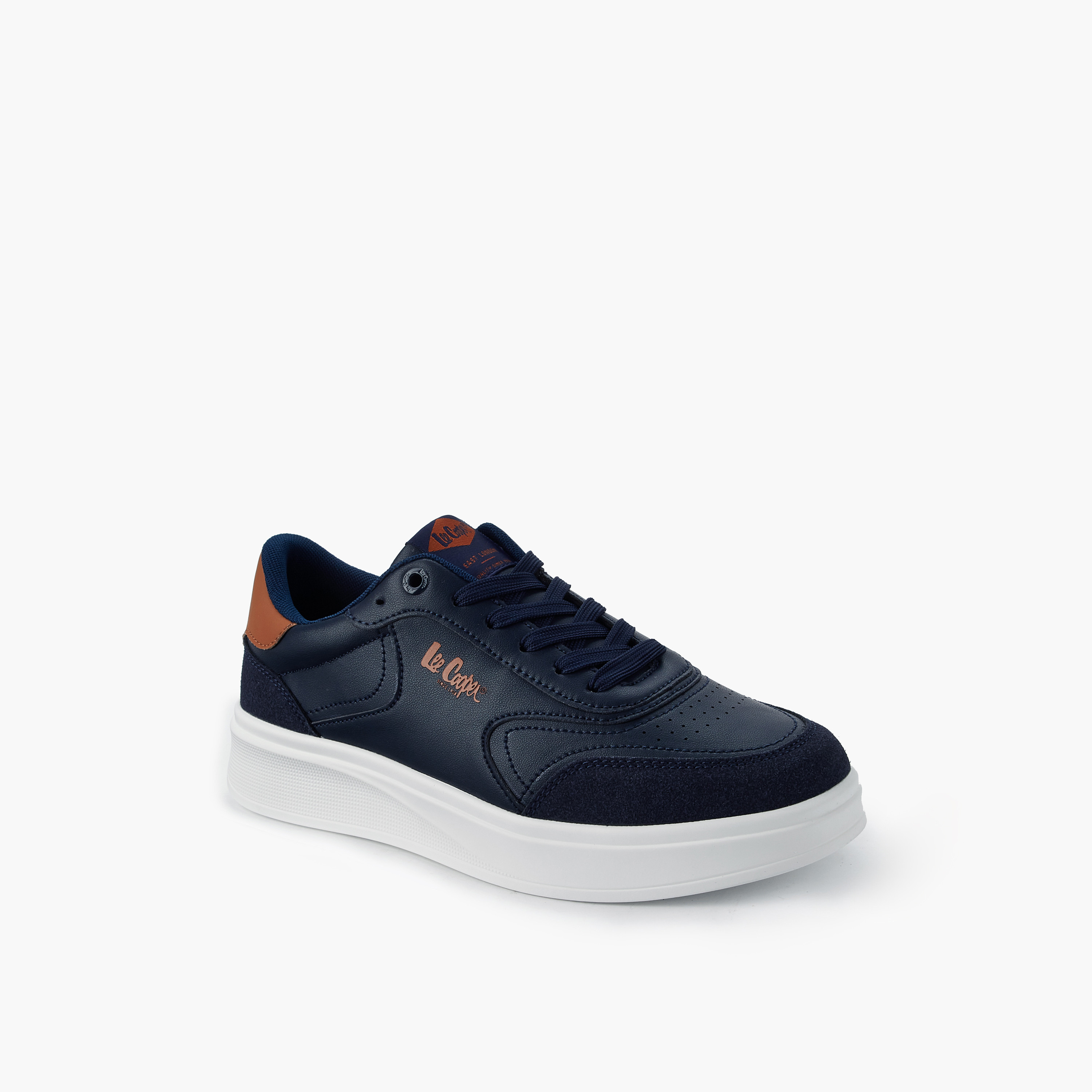 Lee Cooper Men Ortholite Lace-Up Ankle Sneakers-men-shoes-sneakers-image-3