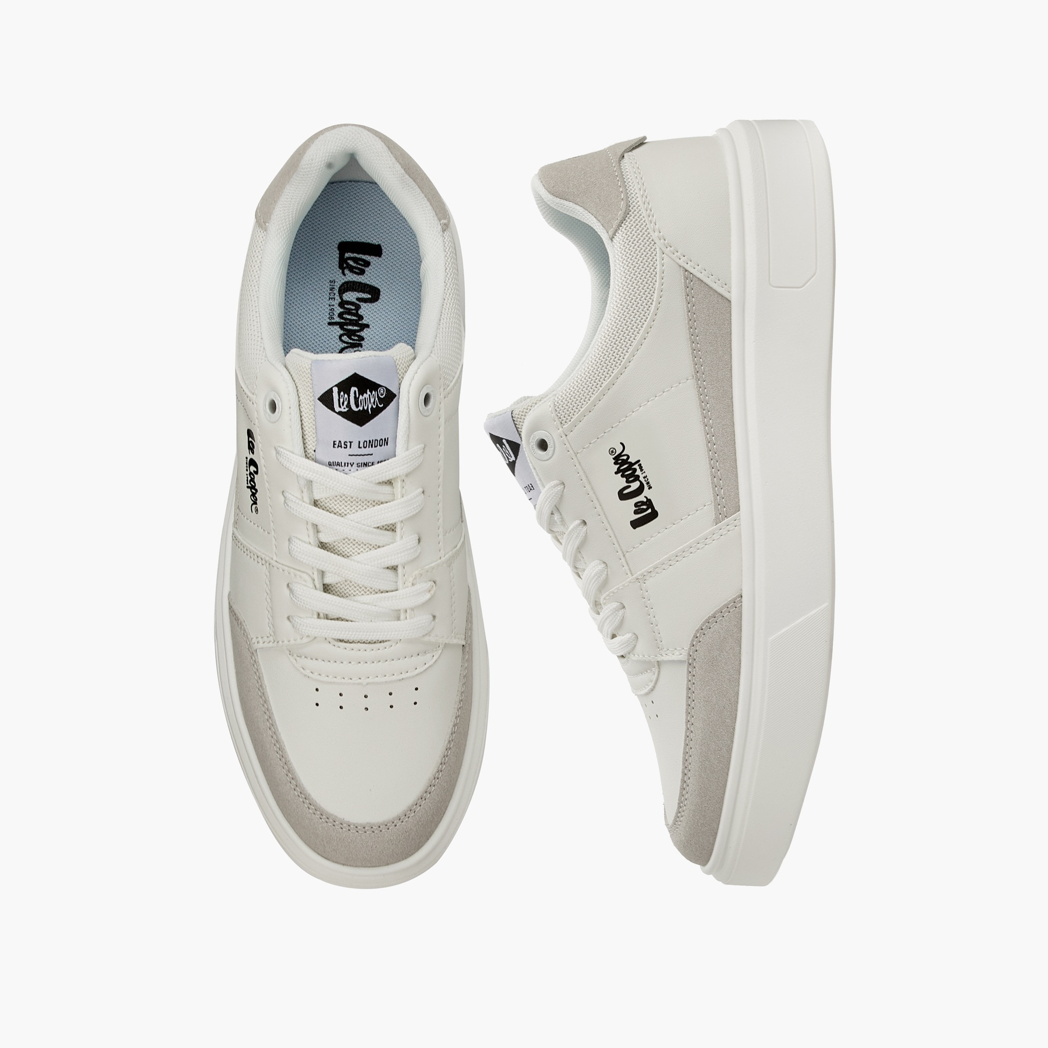 Lee Cooper Men Ortholite Lace-Up Ankle Sneakers-men-shoes-sneakers-image-1