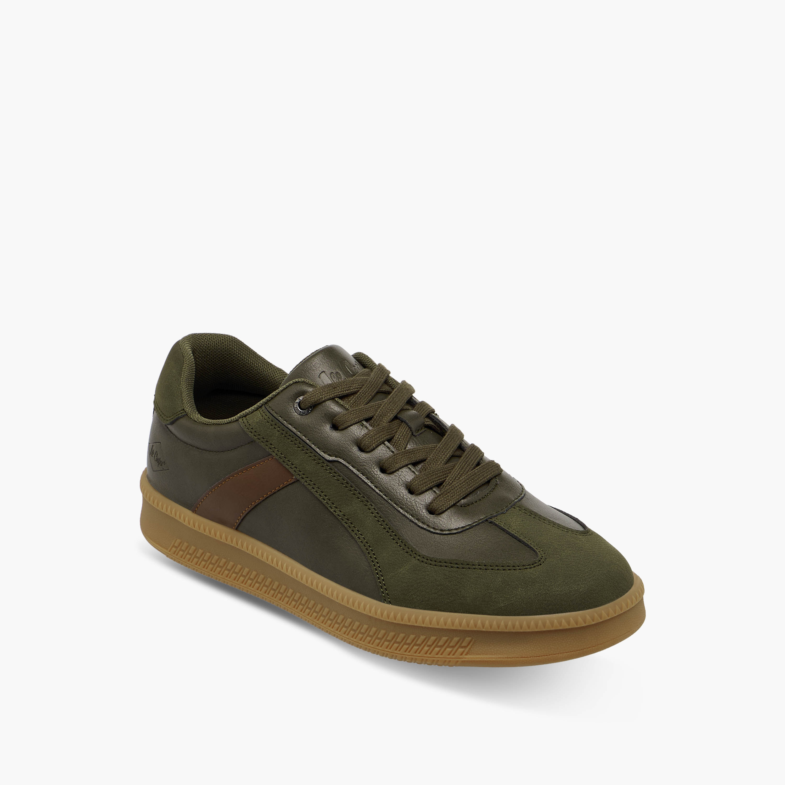 حذاء سنيكرز طول الكاحل برباط إغلاق للرجال من لي كوبر-men-shoes-sneakers-image-12