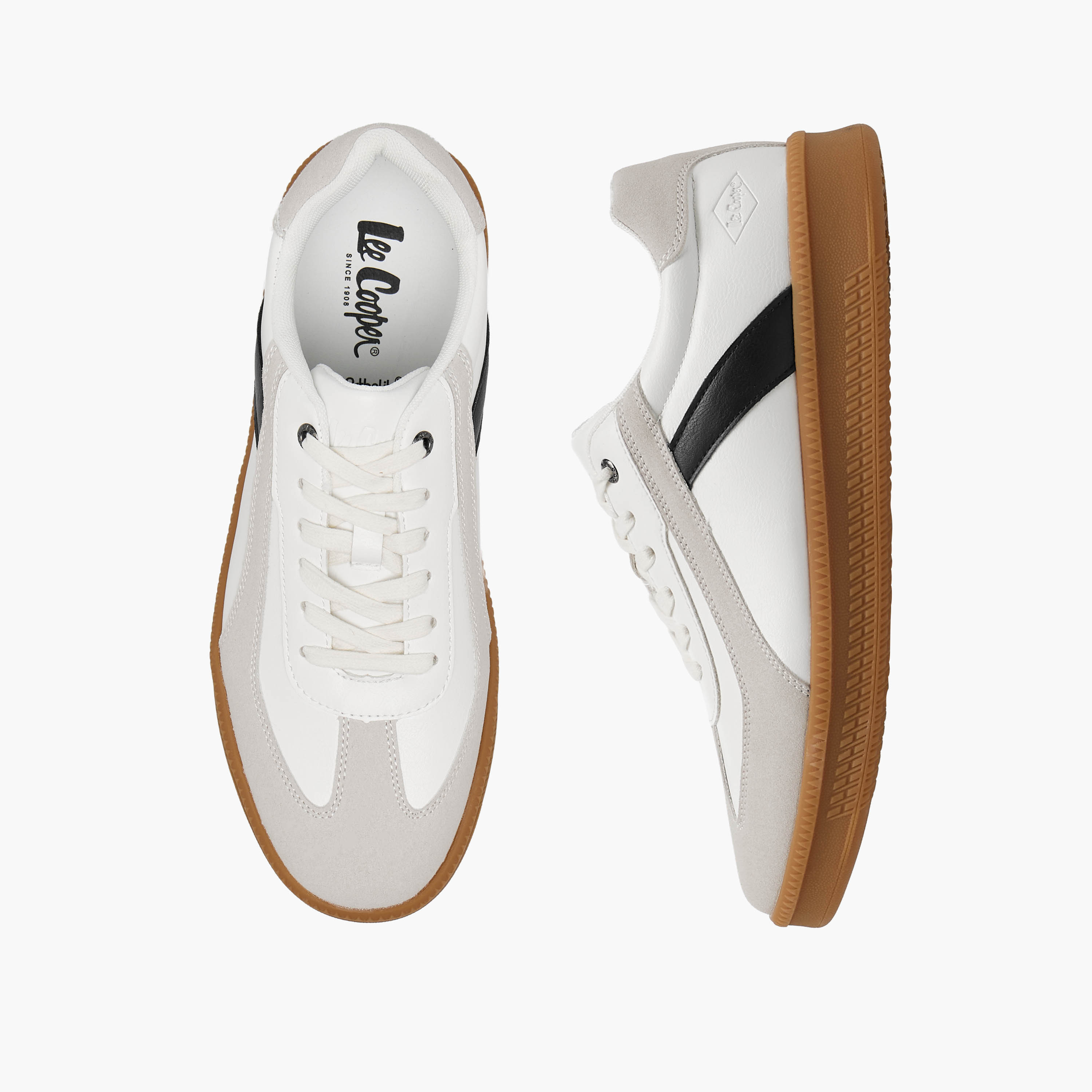 حذاء سنيكرز طول الكاحل برباط إغلاق للرجال من لي كوبر-men-shoes-sneakers-image-1