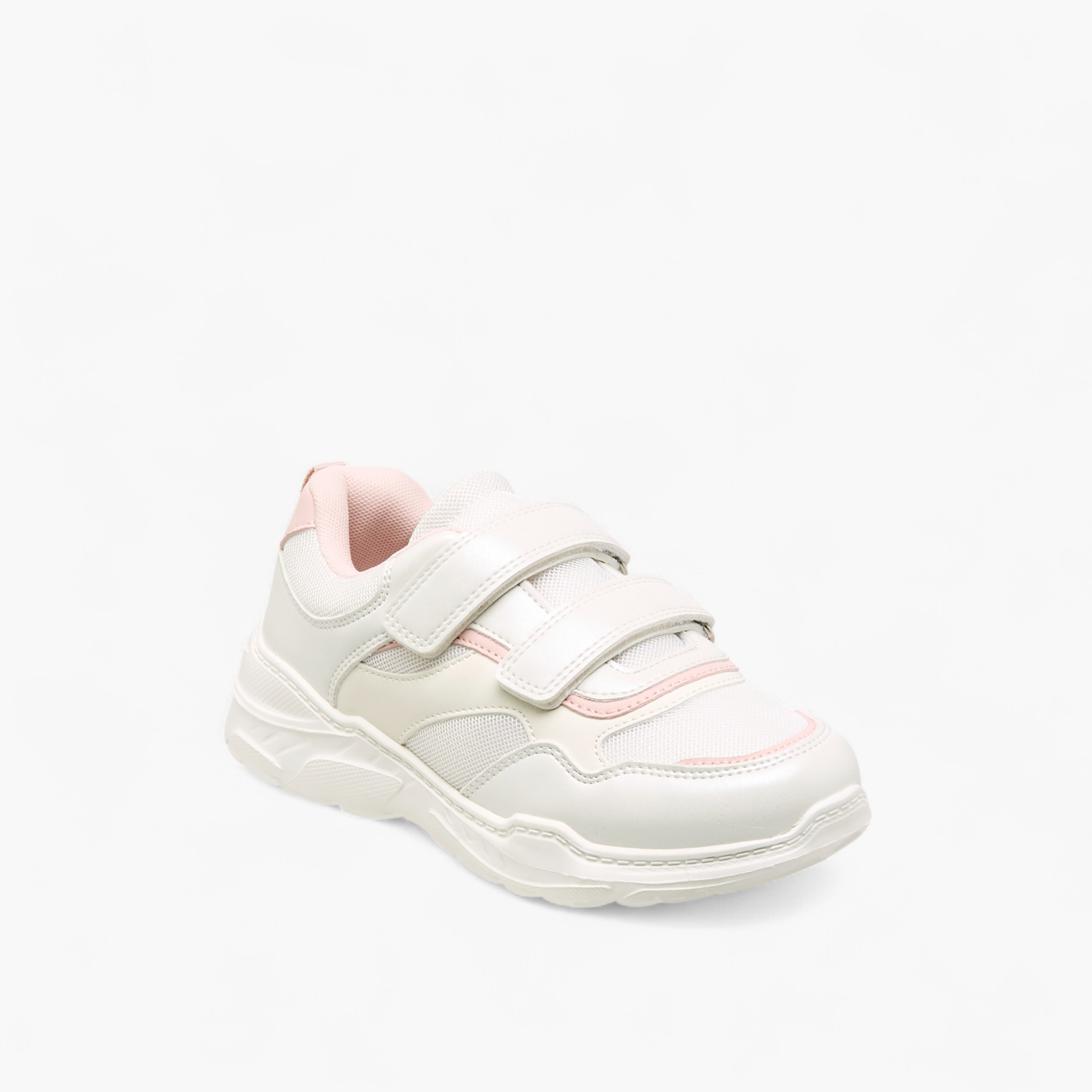 حذاء سنيكرز بشريط إغلاق لاصق من ليتل ميسي-girls-shoes-sneakers-image-2