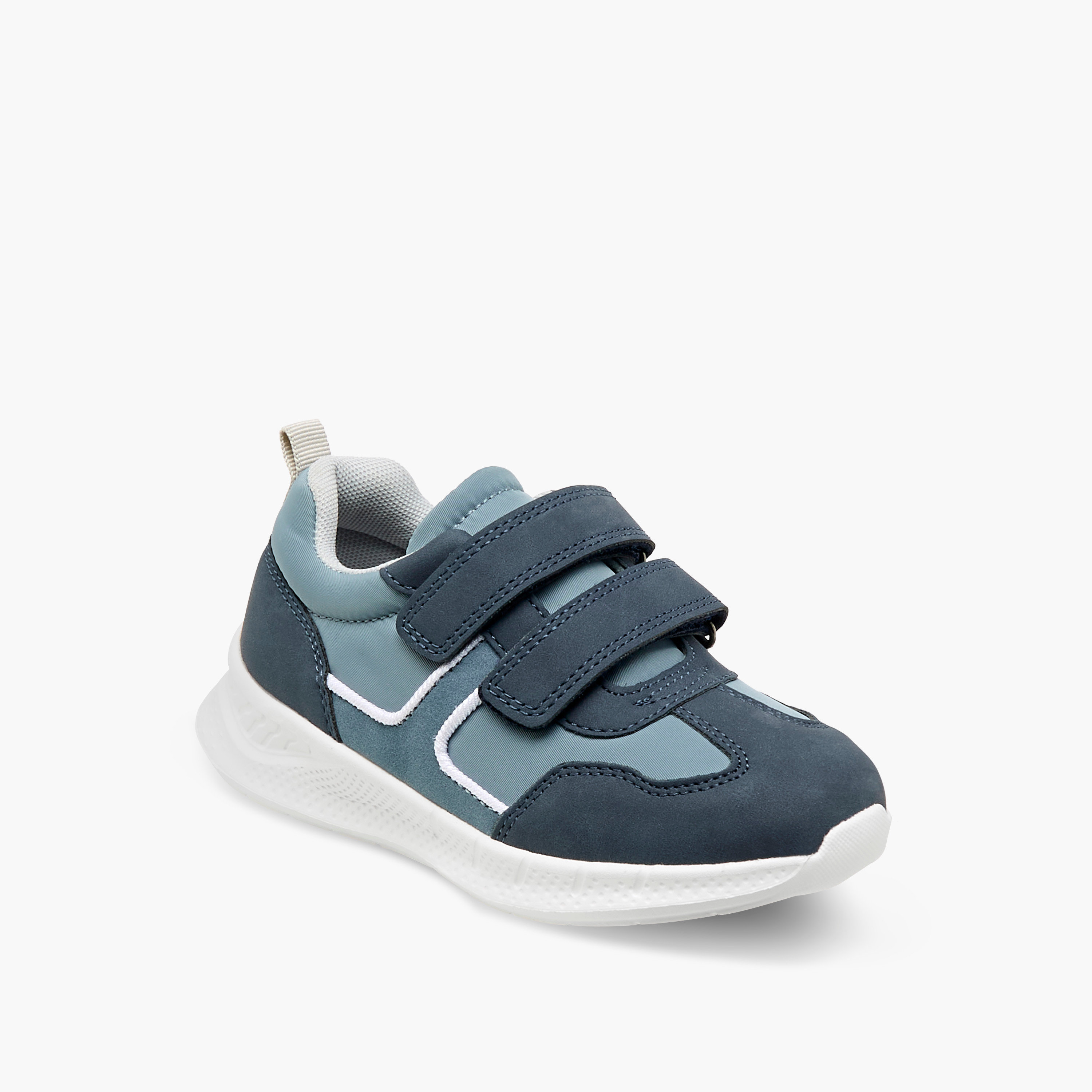 حذاء سنيكرز متعدد التصاميم بشريط إغلاق لاصق من جونيورز-boys-shoes-sneakers-image-2