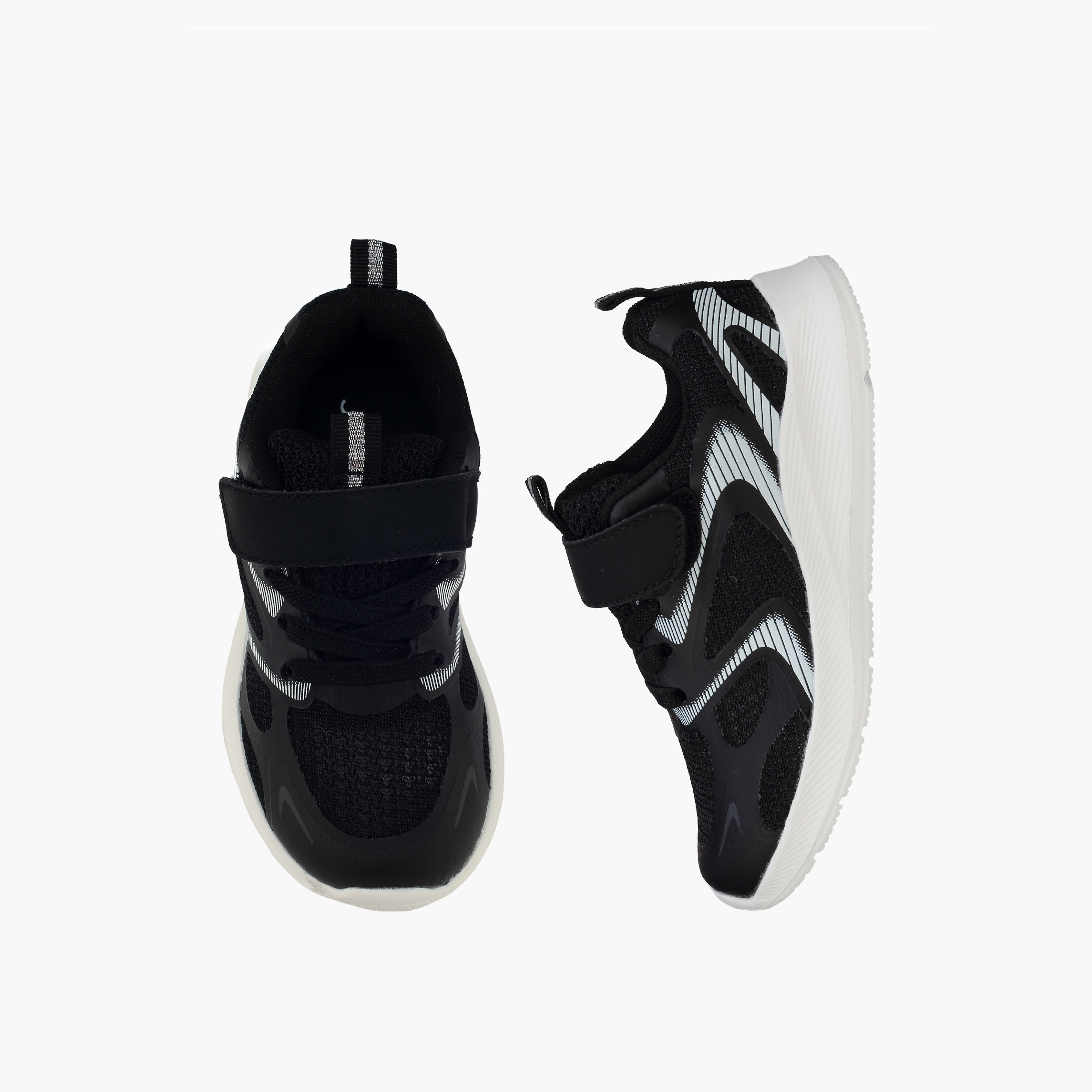 Juniors Boys Hook & Loop Ankle Sneakers-boys-shoes-sneakers-image-1