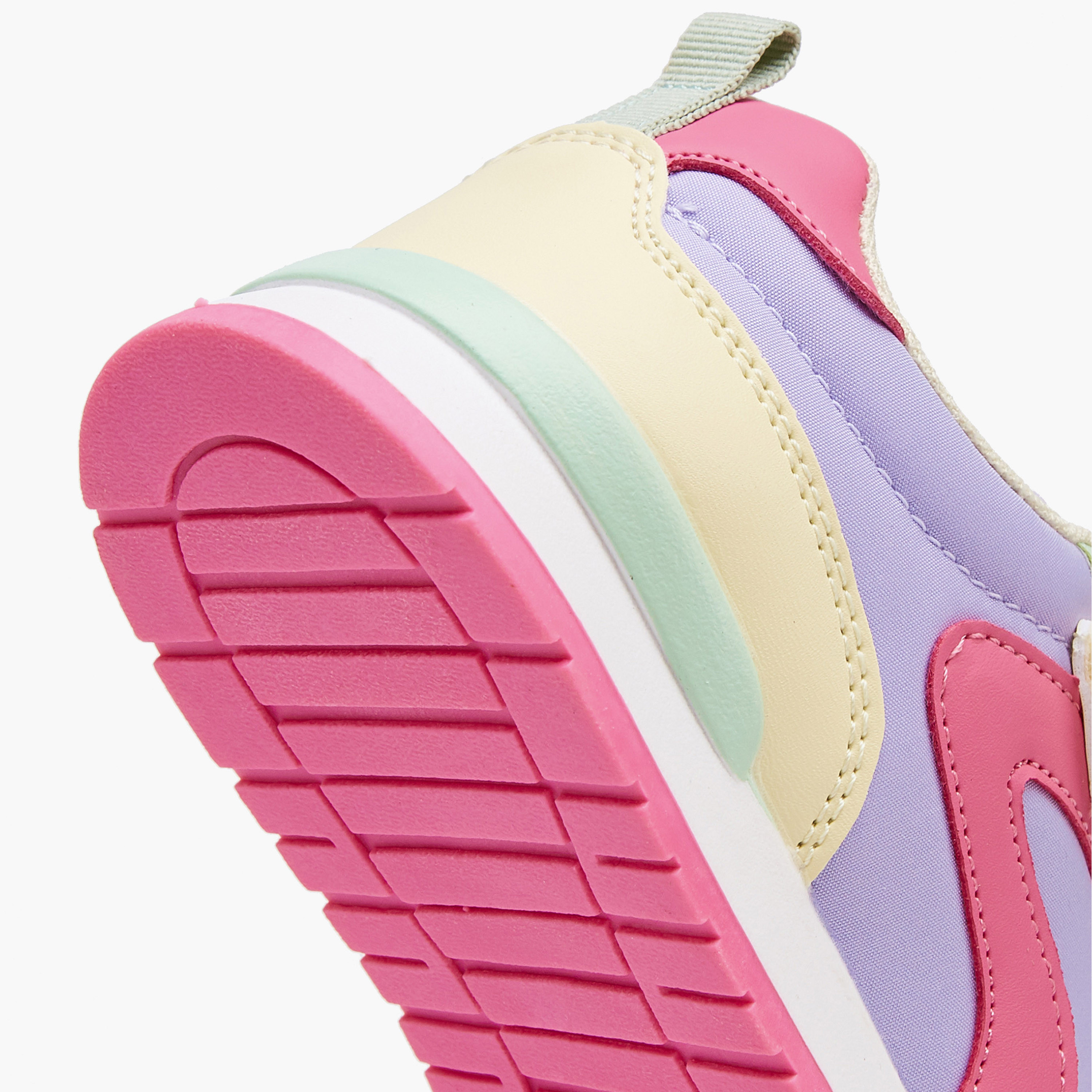 Little Missy Girls Hook and Loop Sneakers-girls-shoes-sneakers-image-5