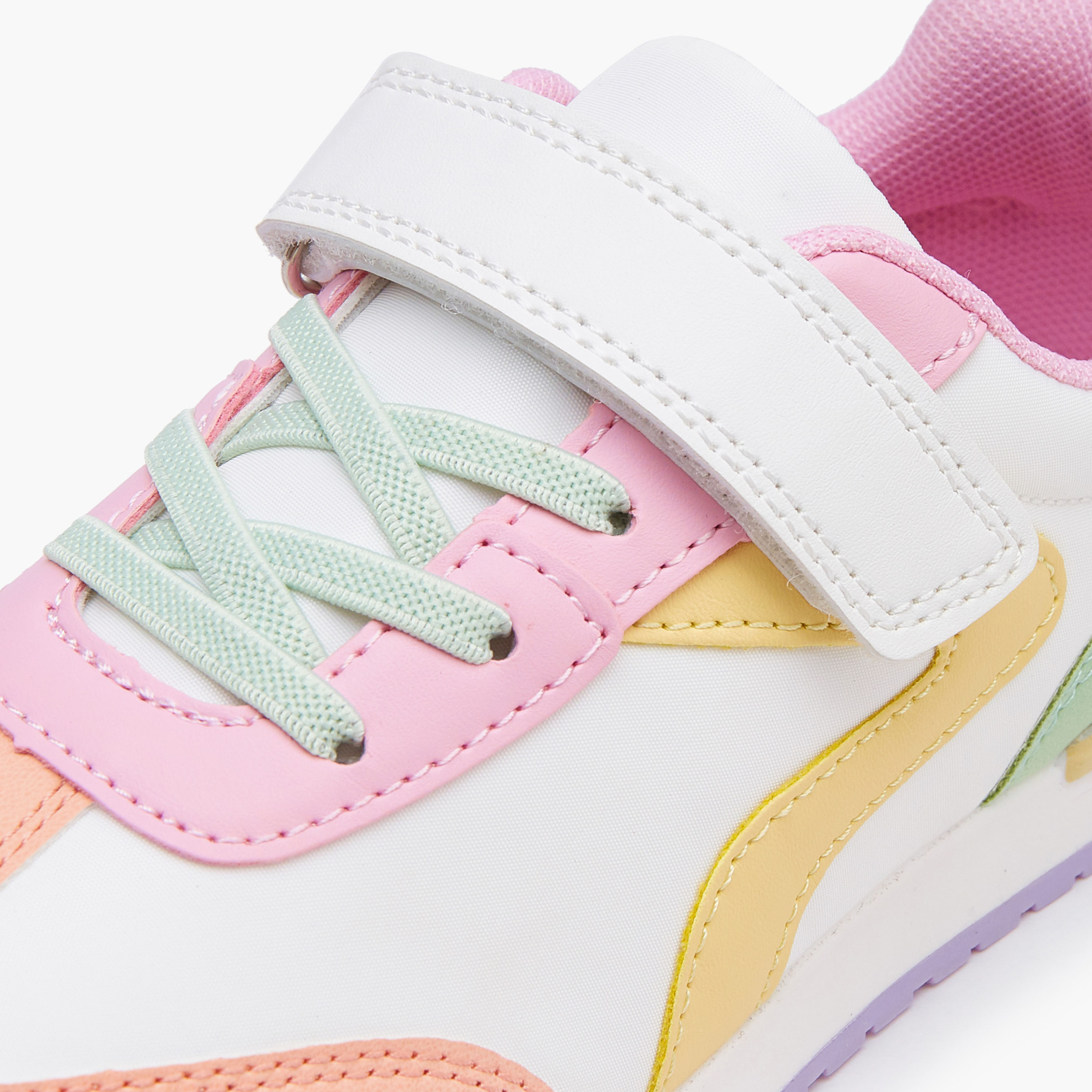 Little Missy Girls Hook and Loop Sneakers-girls-shoes-sneakers-image-4