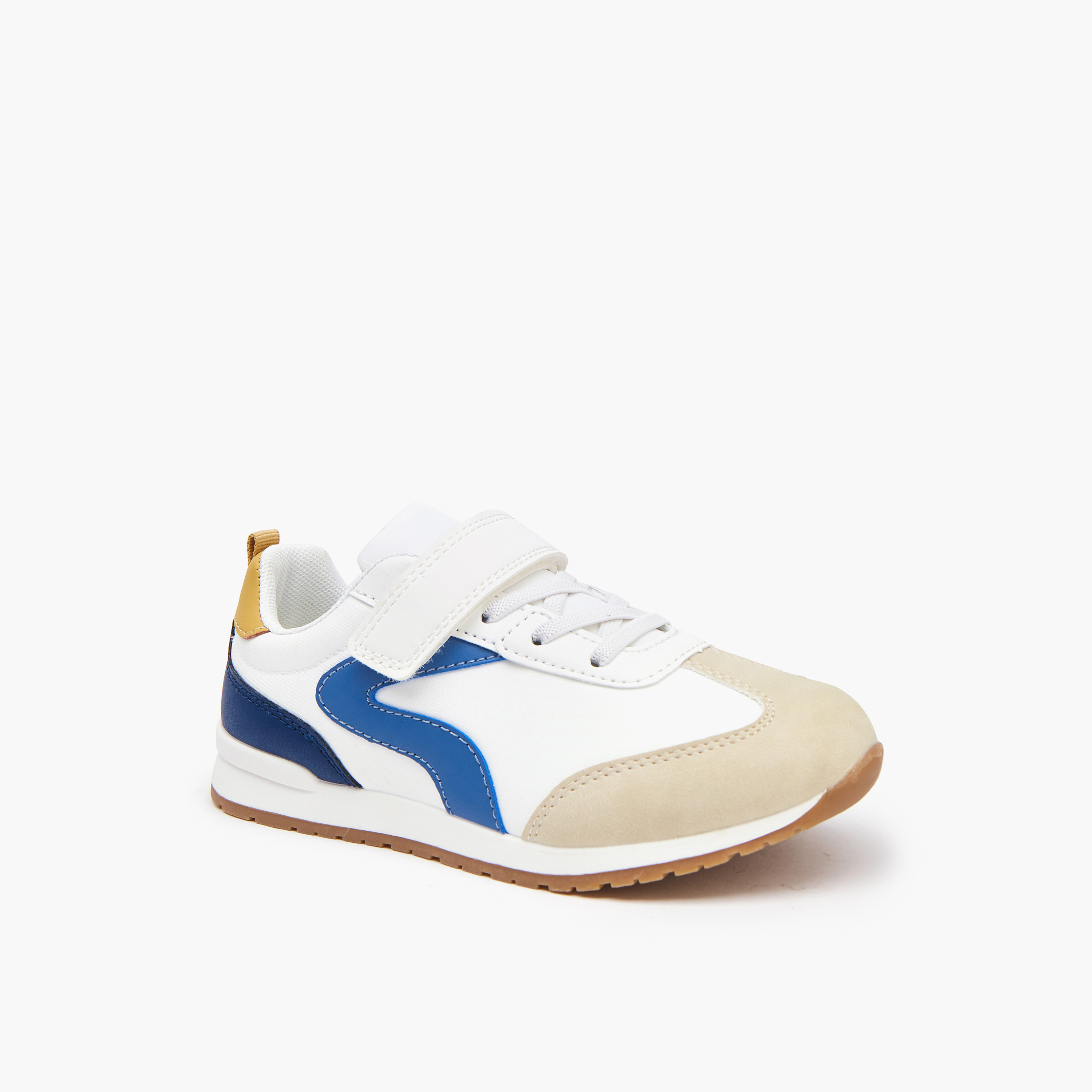 Mister Duchini Boys' Hook and Loop Sneakers-boys-shoes-sneakers-image-3