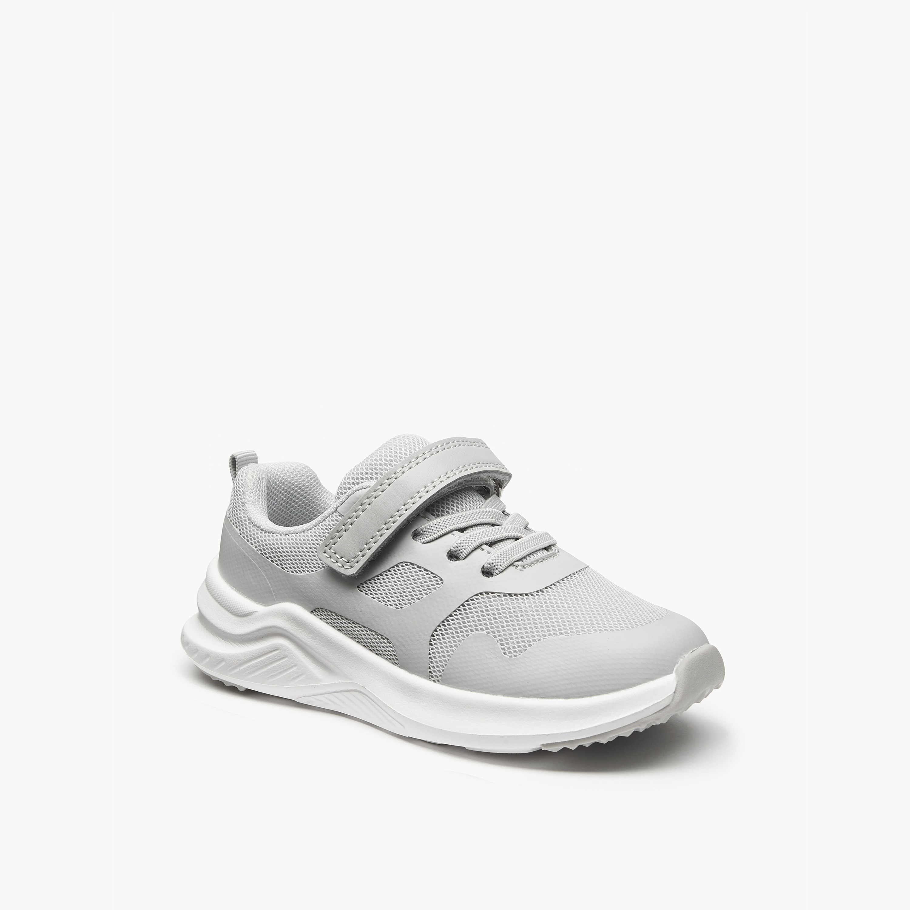 Juniors Boys Hook and Loop Sneakers-boys-shoes-sneakers-image-3