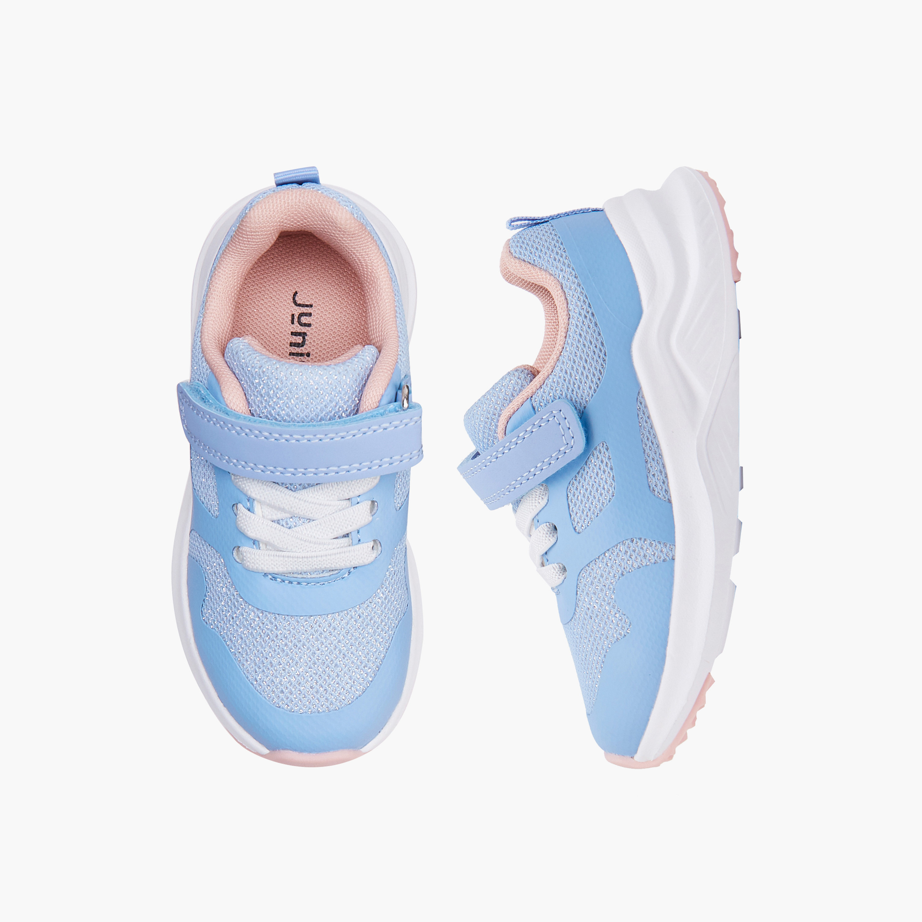 Juniors Girls' Hook and Loop Ankle Sneakers-girls-shoes-sneakers-image-1