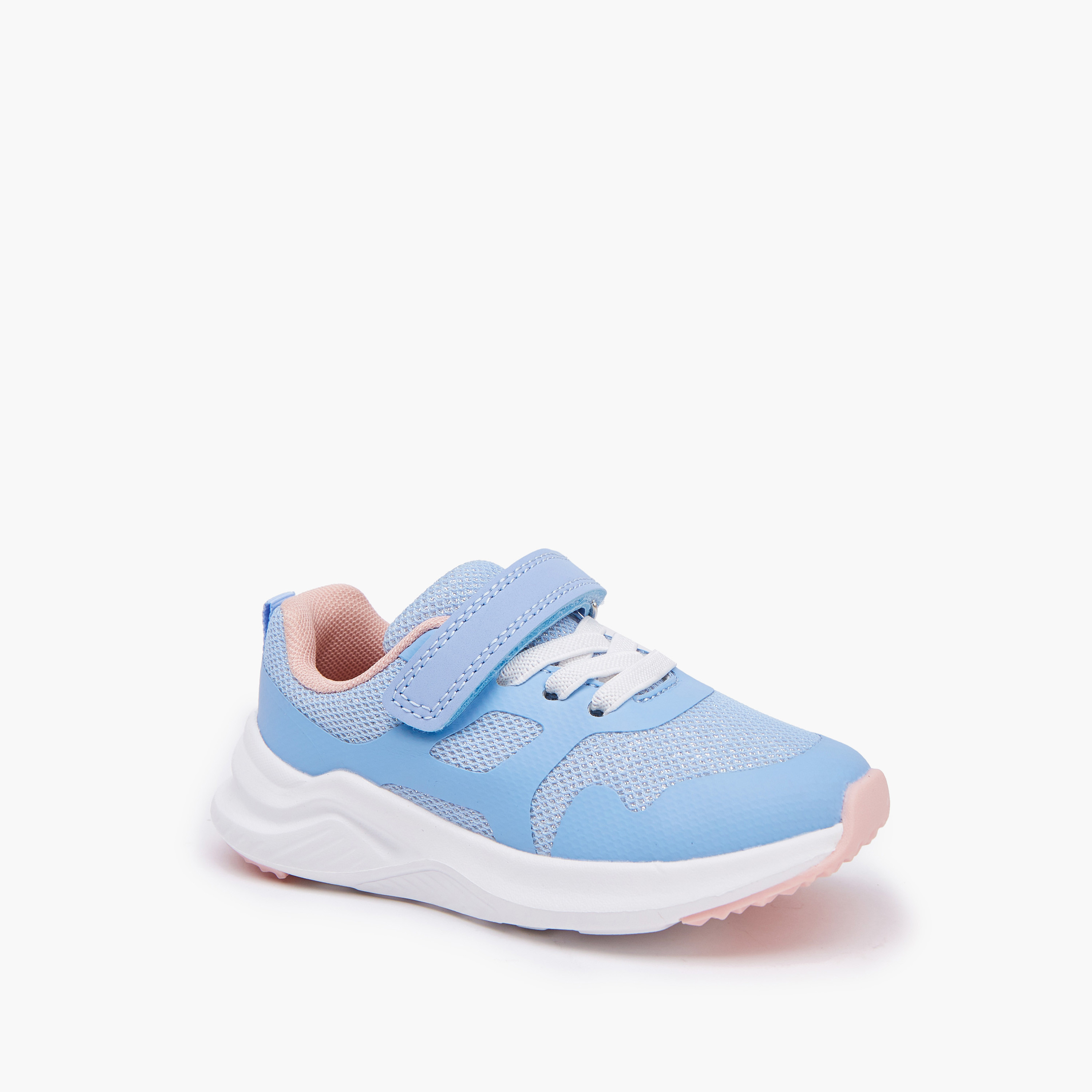 Juniors Girls' Hook and Loop Ankle Sneakers-girls-shoes-sneakers-image-4