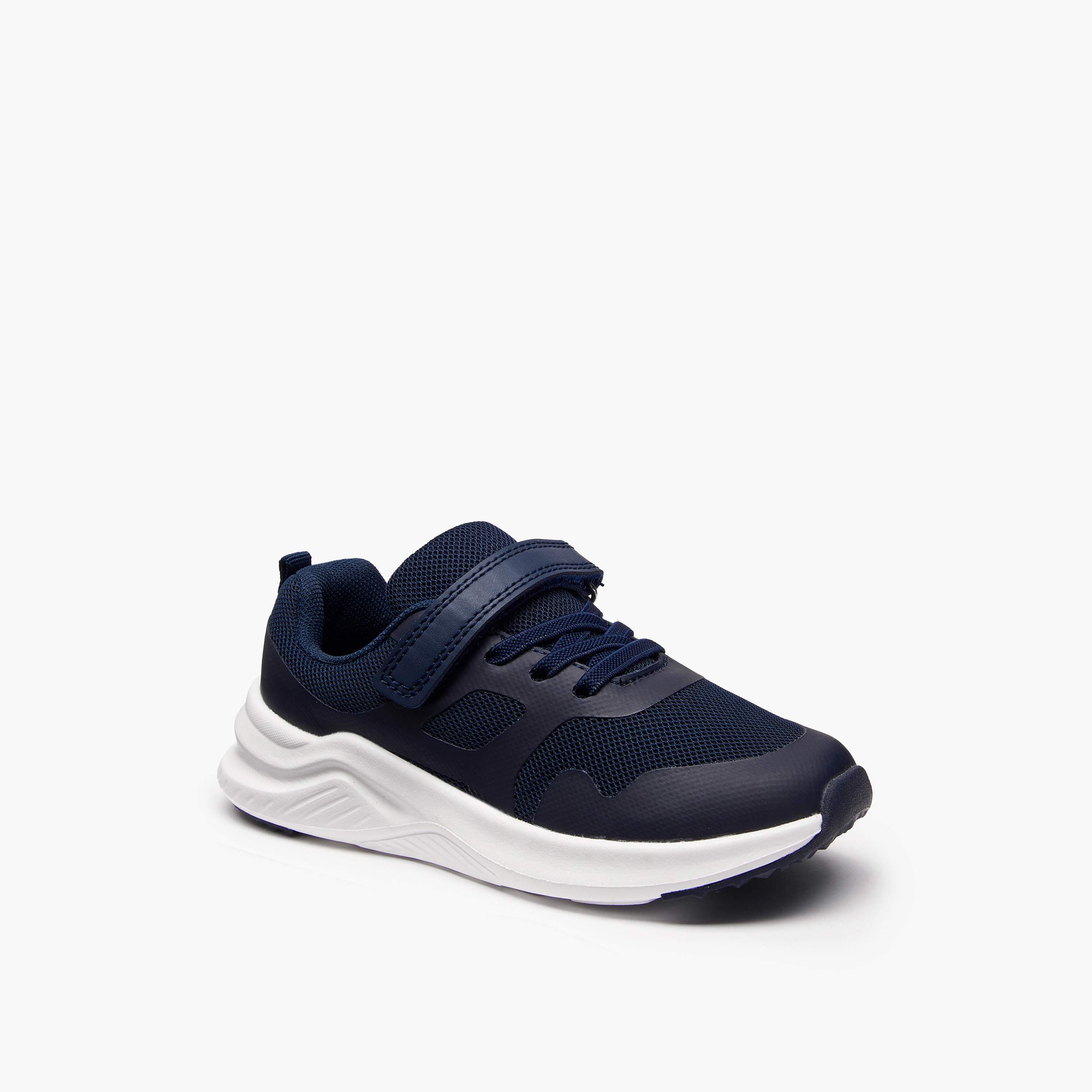 حذاء سنيكرز بشريط إغلاق لاصق للأولاد من جونيورز-boys-shoes-sneakers-image-3
