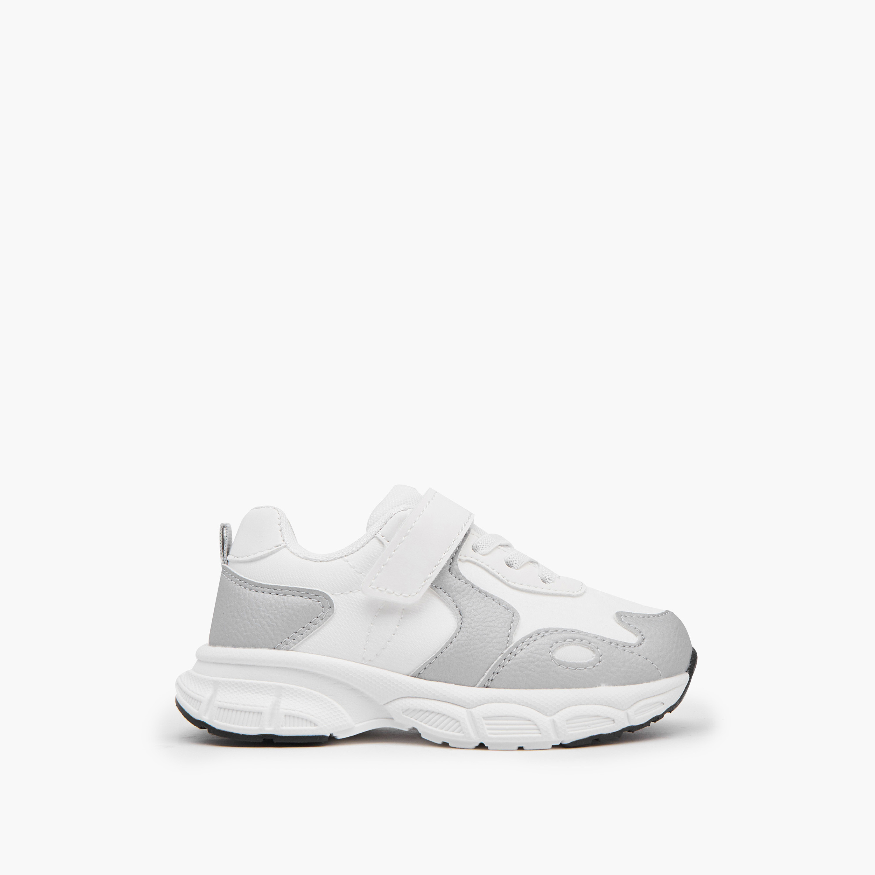 Juniors Girls' Hook and Loop Closure Sneakers-girls-shoes-sneakers-image-3