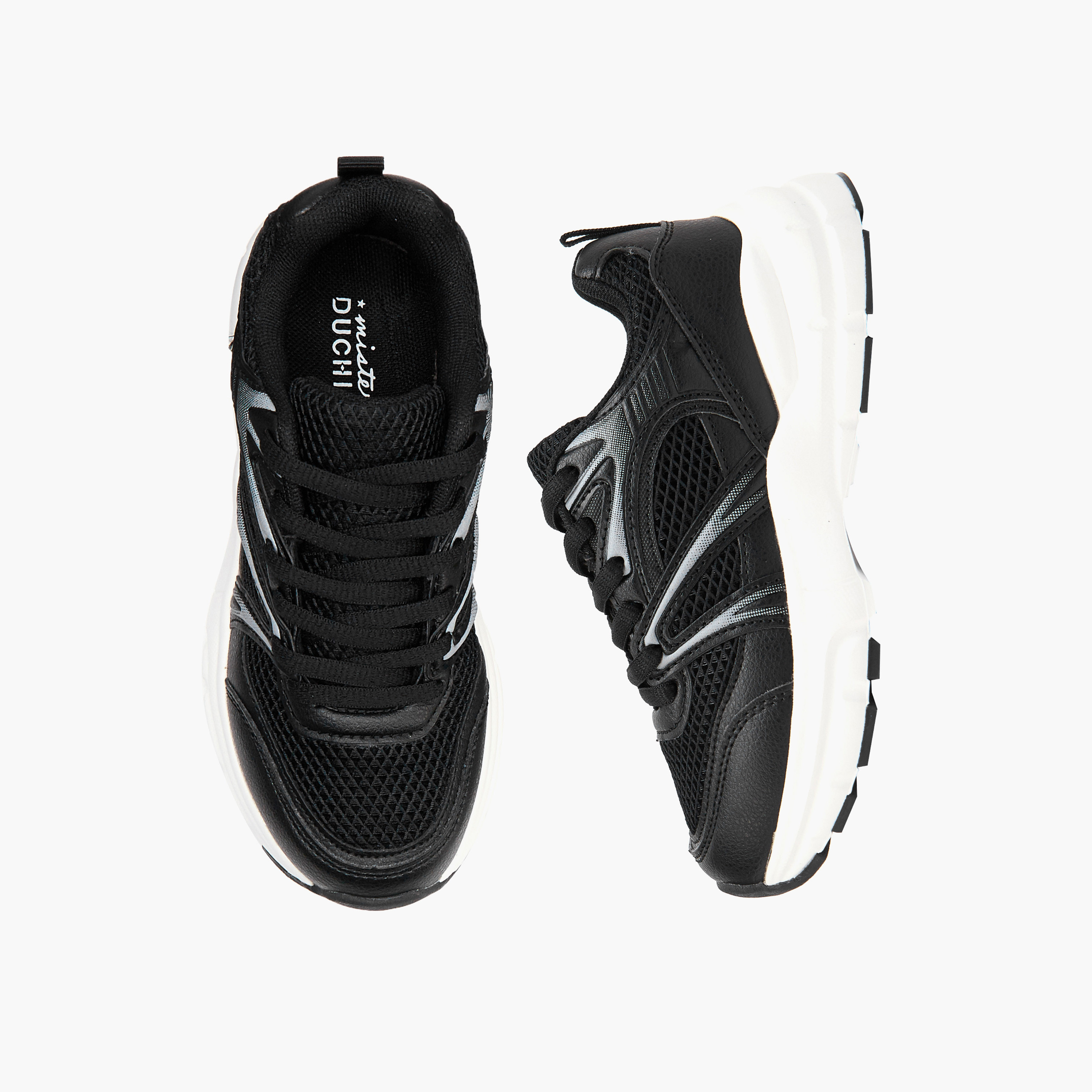 حذاء سنيكرز برباط إغلاق للأولاد من مستر دوتشيني-boys-shoes-sneakers-image-1