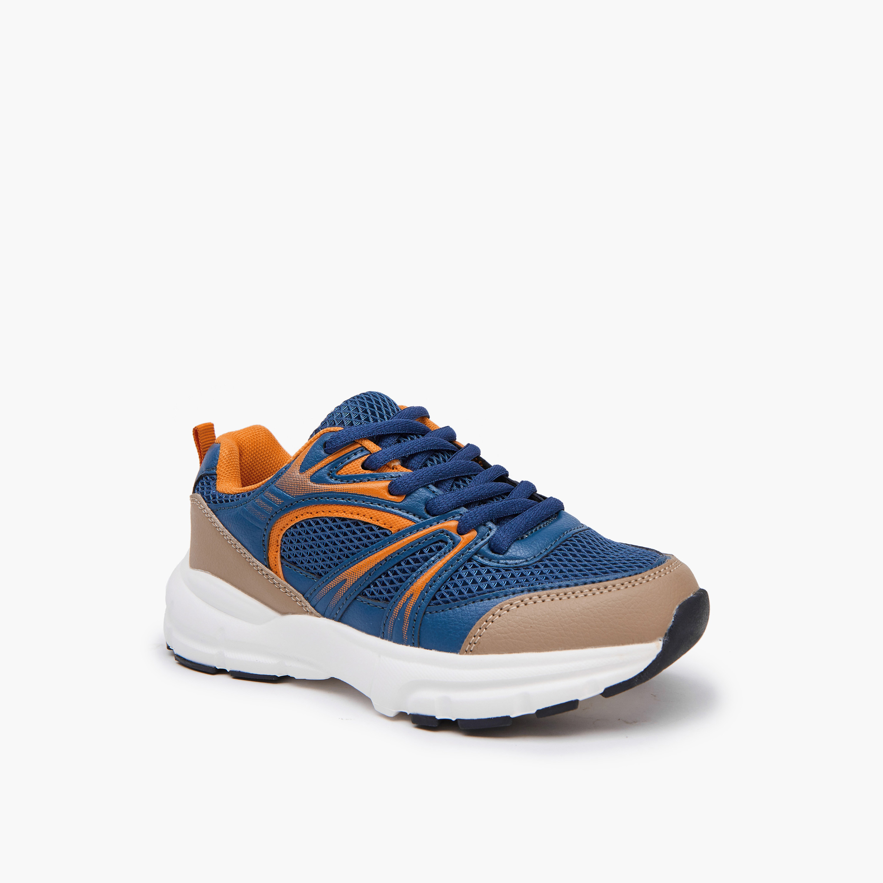 حذاء سنيكرز برباط إغلاق للأولاد من مستر دوتشيني-boys-shoes-sneakers-image-3