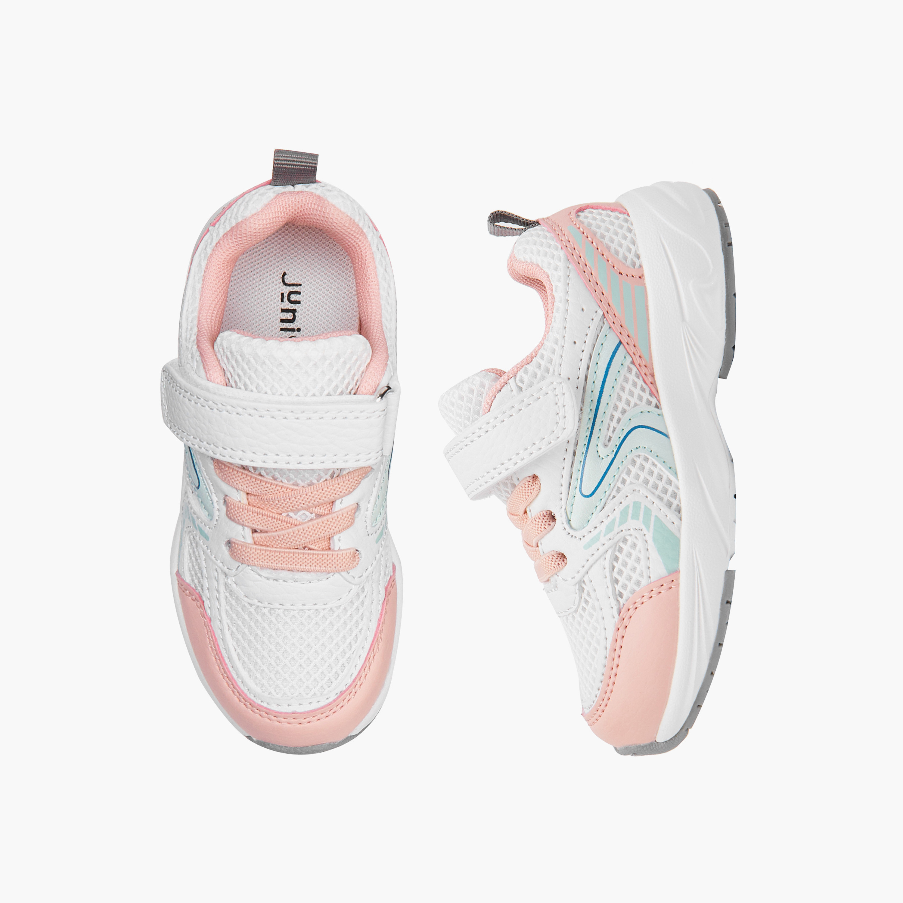 Juniors Girls' Hook and Loop Sneakers-girls-shoes-sneakers-image-1