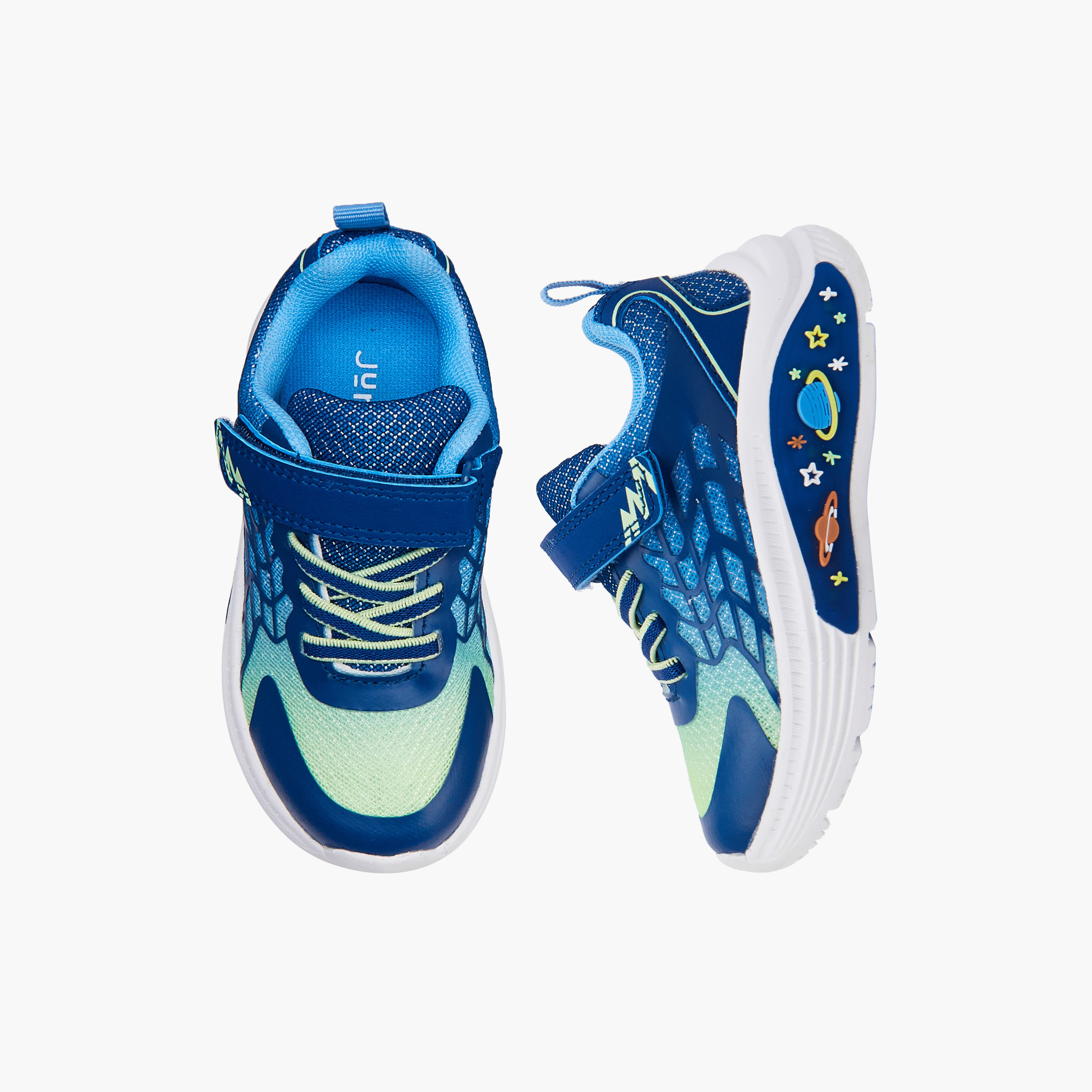 حذاء سنيكرز بطبعات للأولاد من جونيورز-boys-shoes-sneakers-image-1
