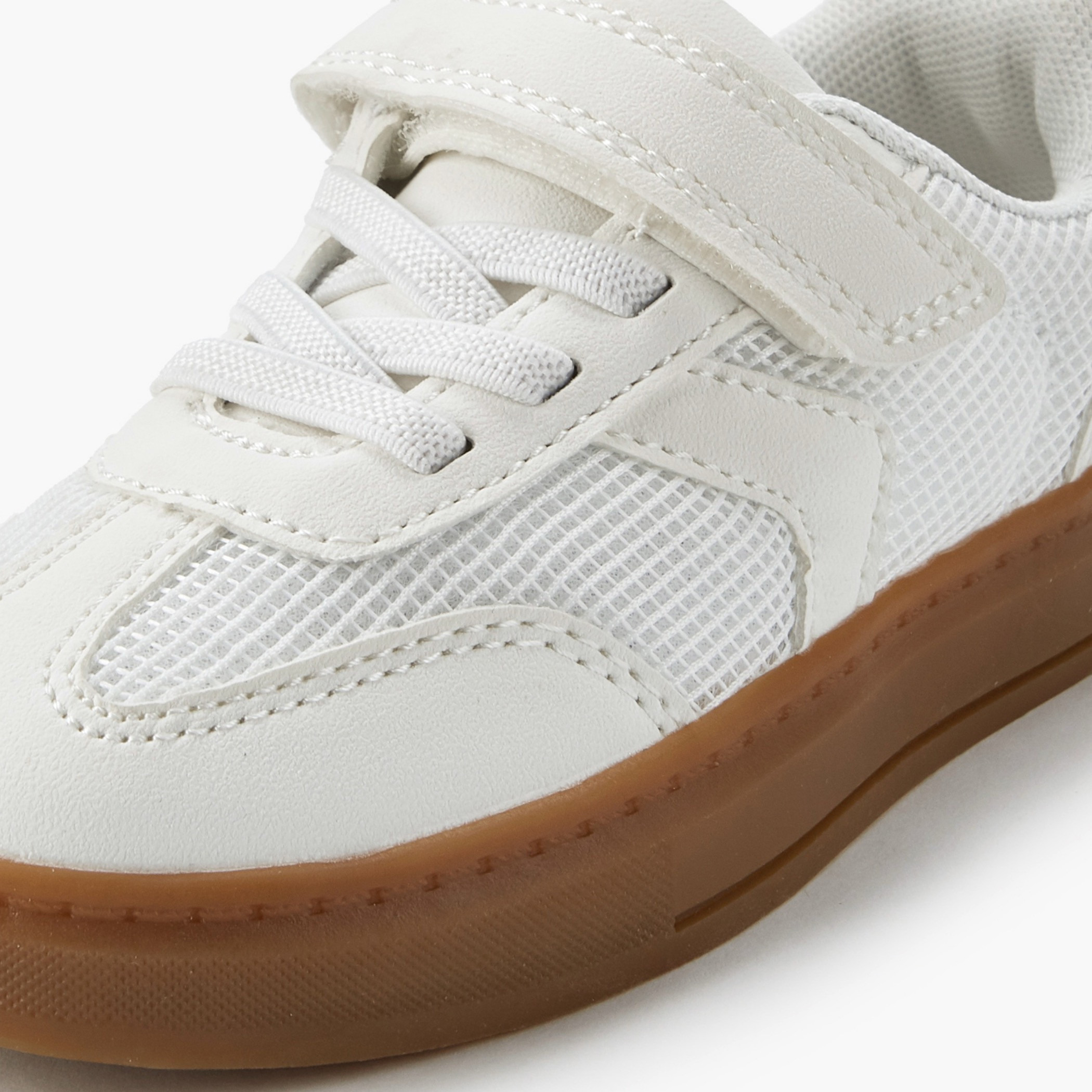 Juniors Girls Hook & Loop Ankle Sneakers-girls-shoes-sneakers-image-4