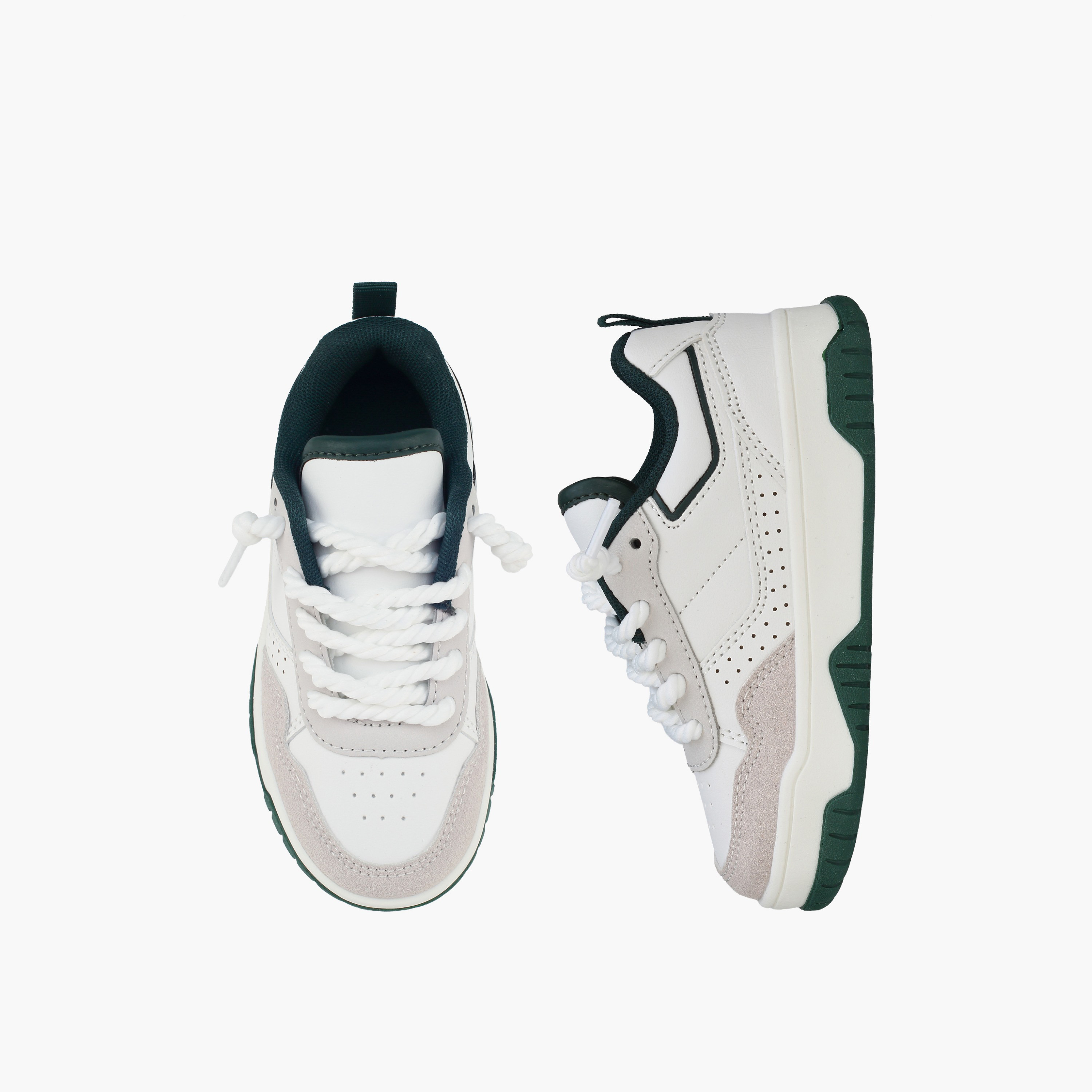 LBL by Shoexpress Boys Panelled Lace-Up Sneakers-boys-shoes-sneakers-image-1