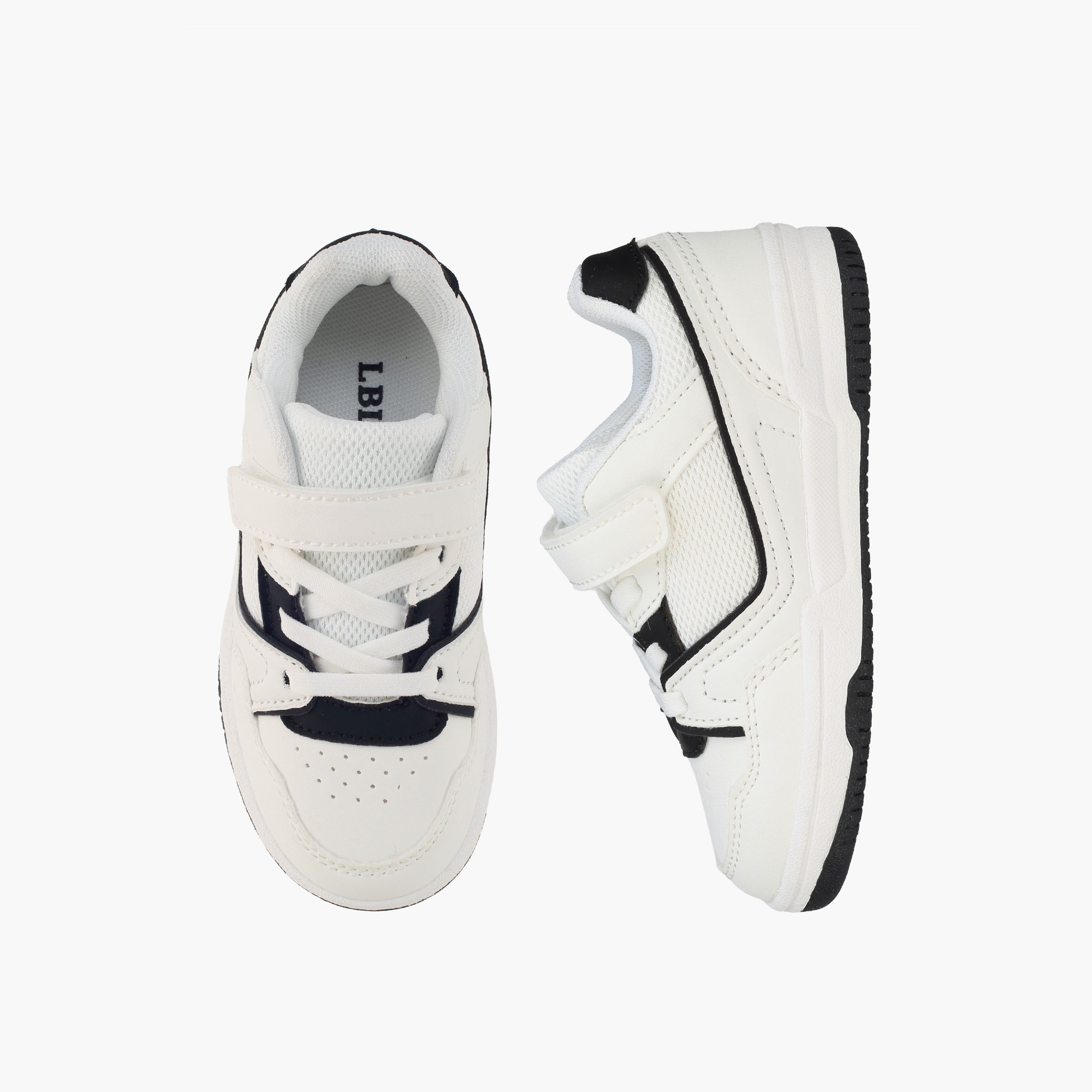 LBL by Shoexpress Boys Hook & Loop Ankle Sneakers-boys-shoes-sneakers-image-1