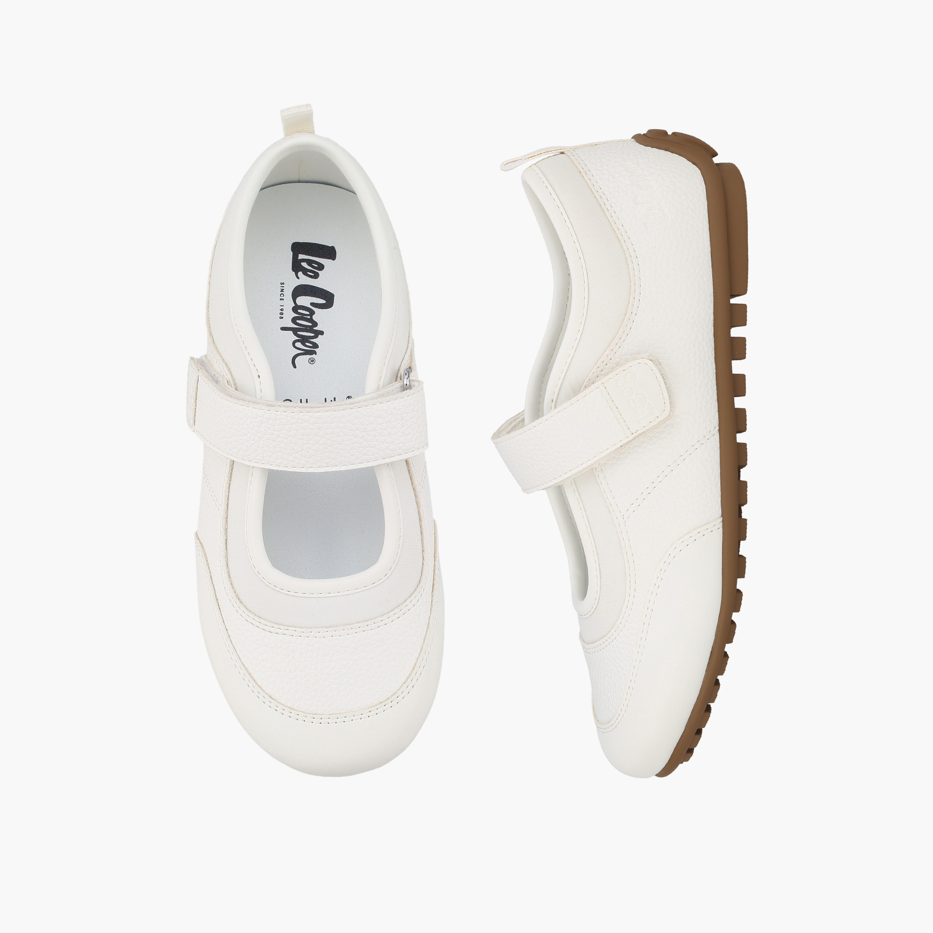 Lee Cooper Girls Hook & Loop Mary Jane Sneakers-girls-shoes-sneakers-image-1