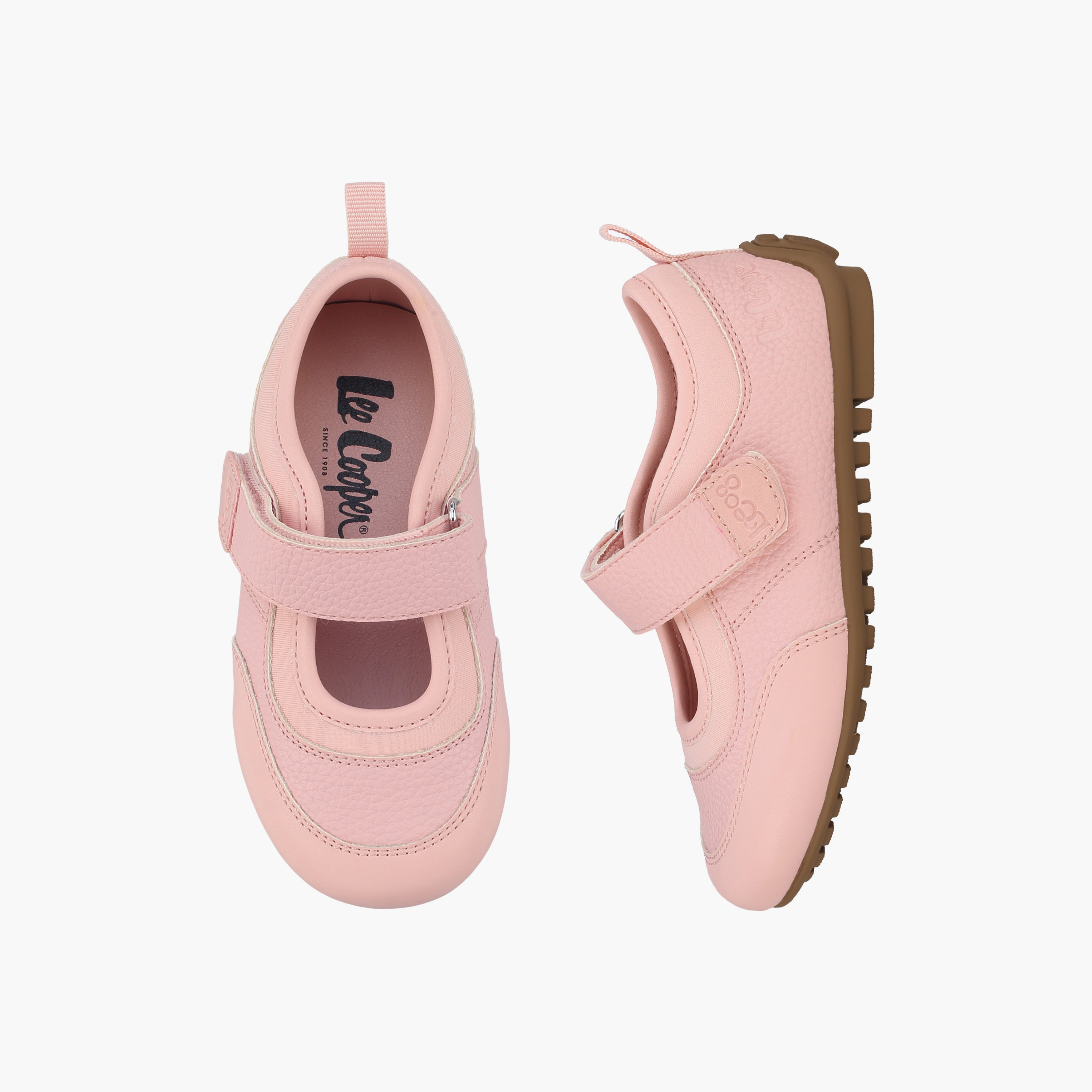 حذاء سنيكرز ماري جين بشريط إغلاق لاصق  للبنات من لي كوبر-girls-shoes-sneakers-image-1