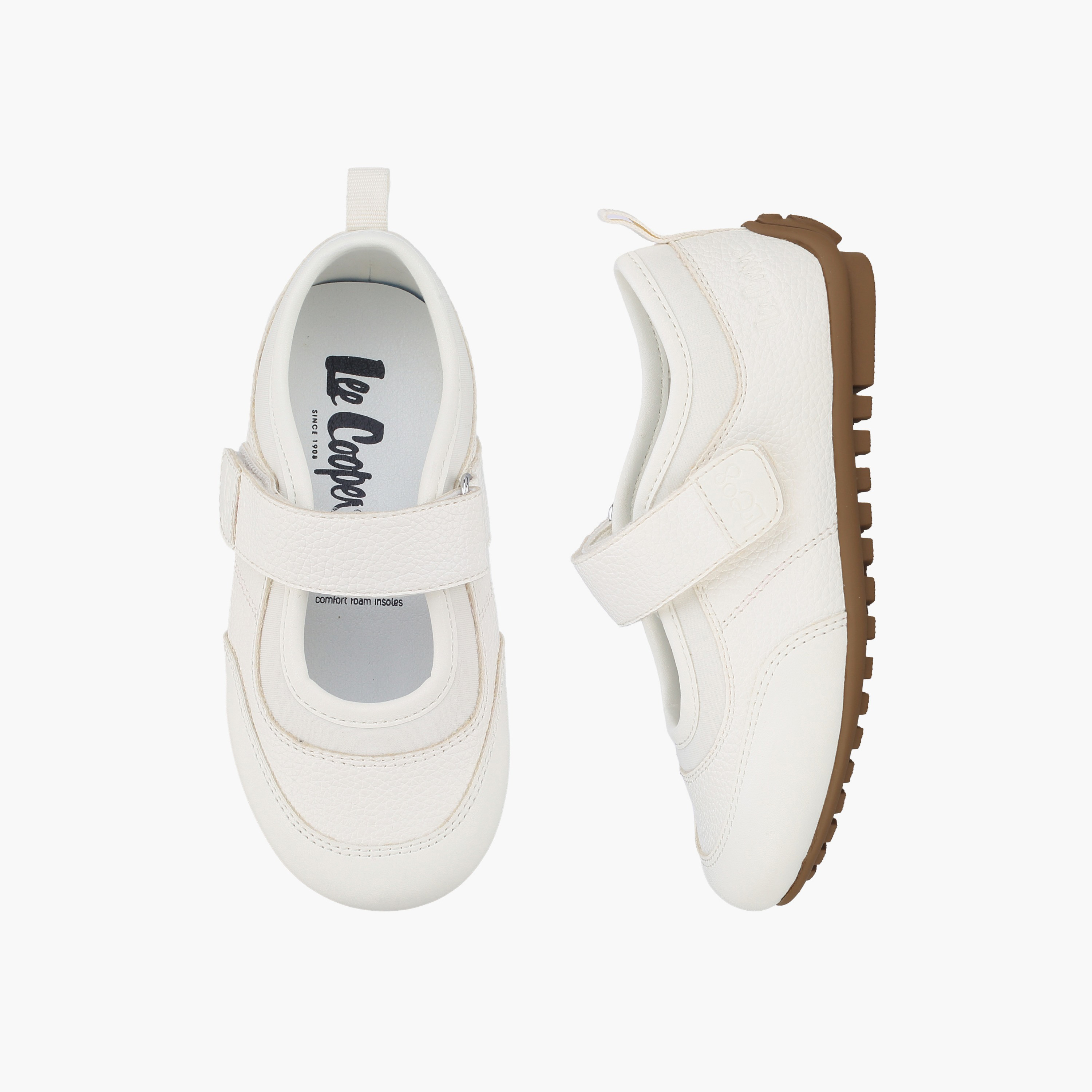 Lee Cooper Girls Hook & Loop Mary Jane Sneakers-girls-shoes-sneakers-image-1