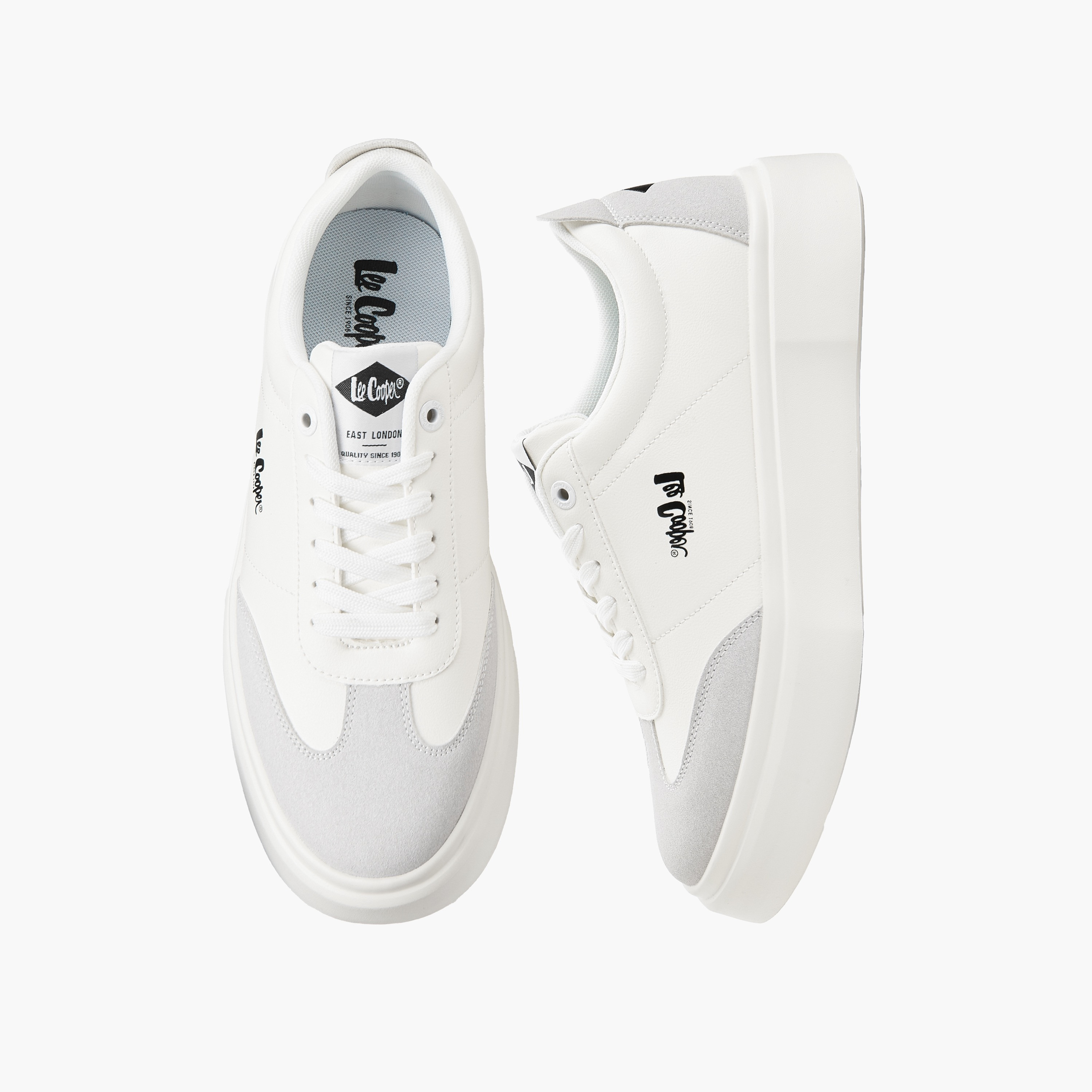 Lee Cooper Men Lace-Up Ortholite Sneakers-men-shoes-sneakers-image-1