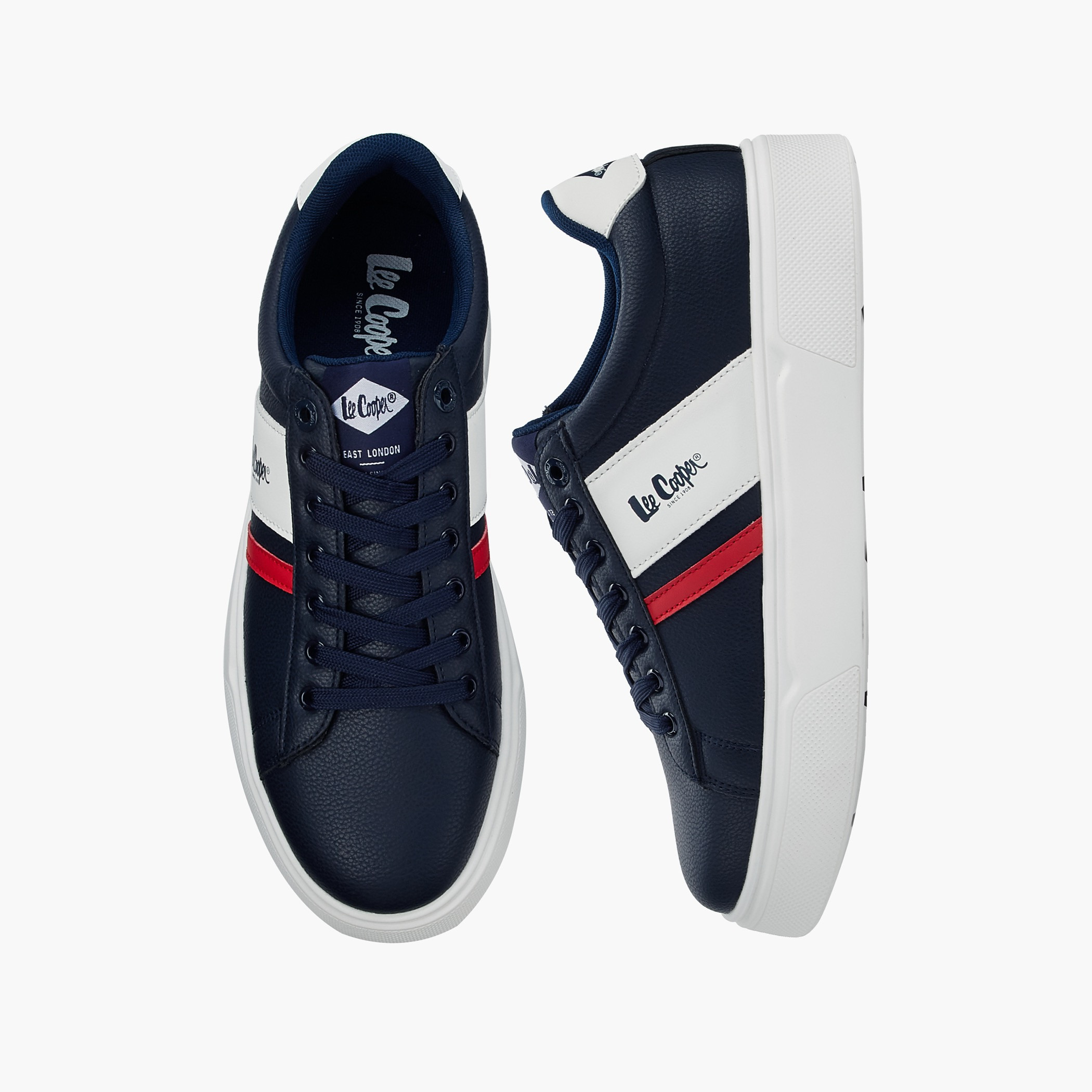 Lee Cooper Men Ortholite Lace-Up Ankle Sneakers-men-shoes-sneakers-image-1