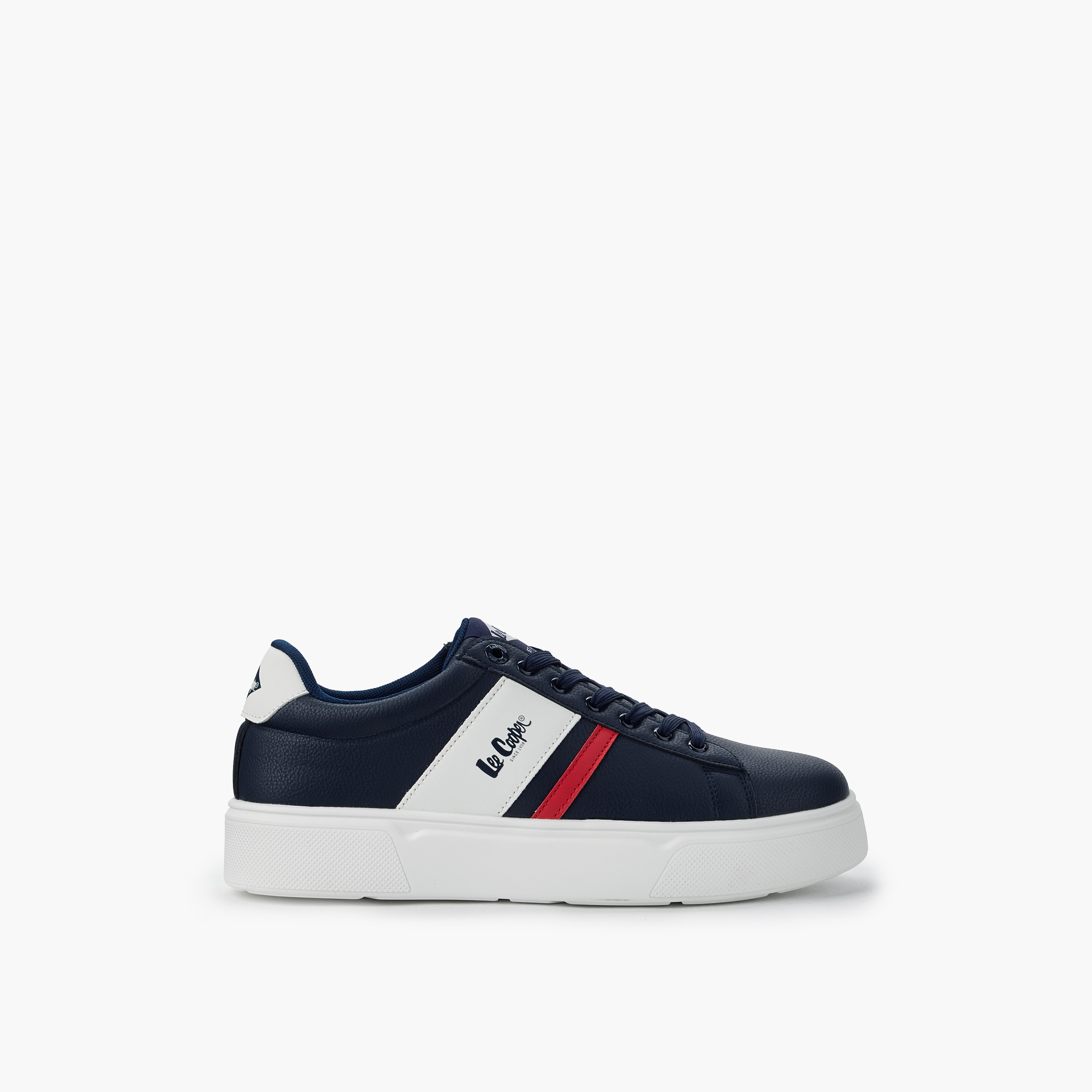 Lee Cooper Men Ortholite Lace-Up Ankle Sneakers-men-shoes-sneakers-image-2