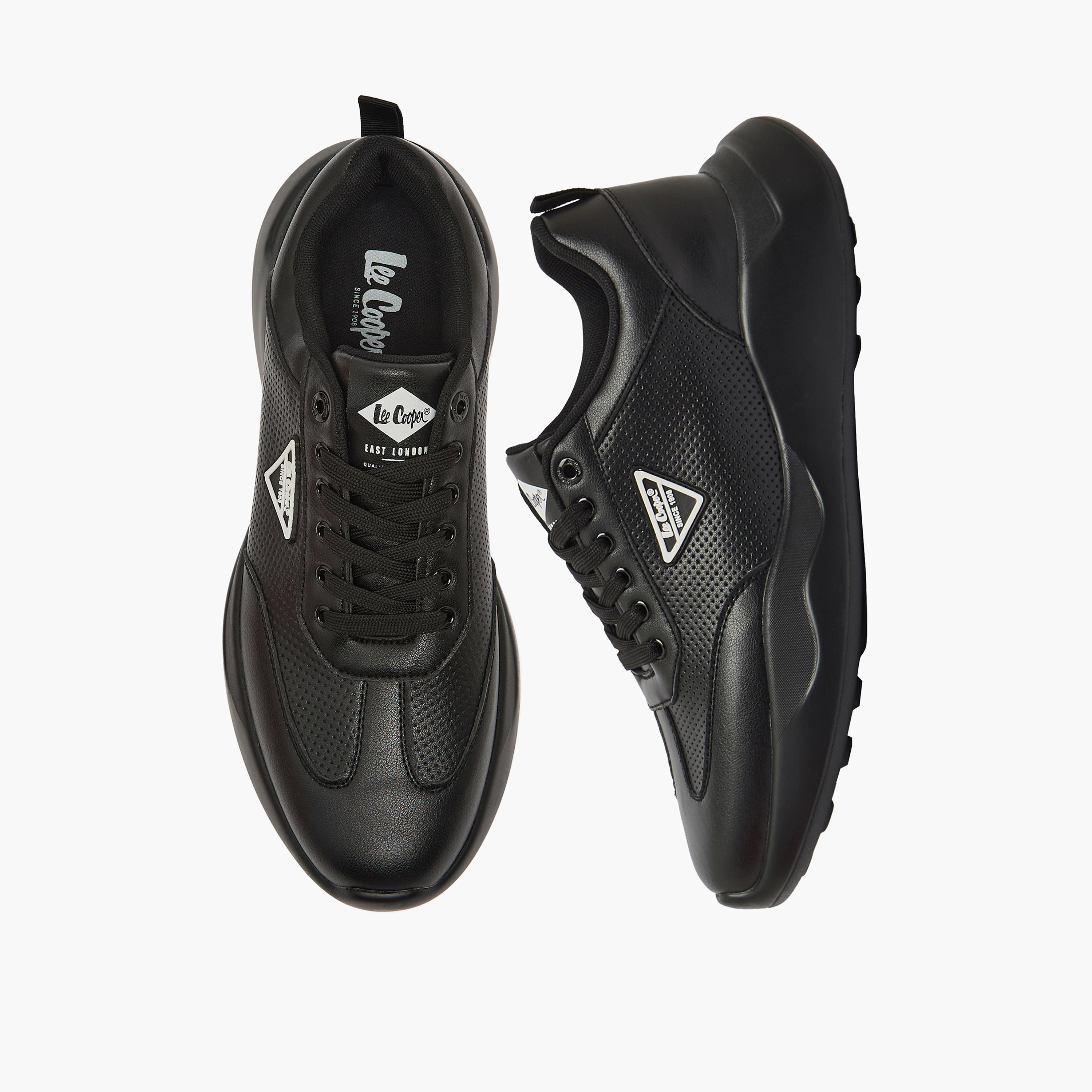 Lee Cooper Men Lace-Up Sneakers-men-shoes-sneakers-image-1