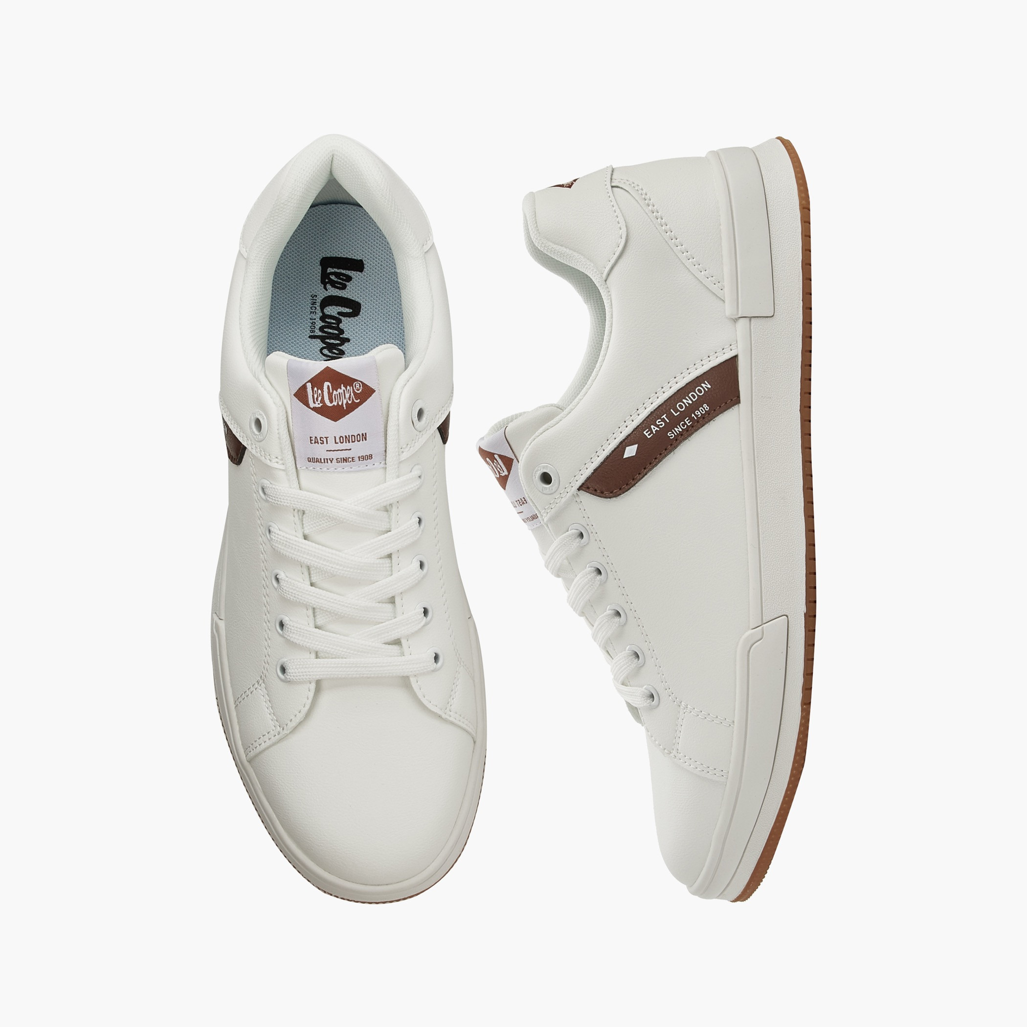 Lee Cooper Men Ortholite Lace-Up Ankle Sneakers-men-shoes-sneakers-image-1