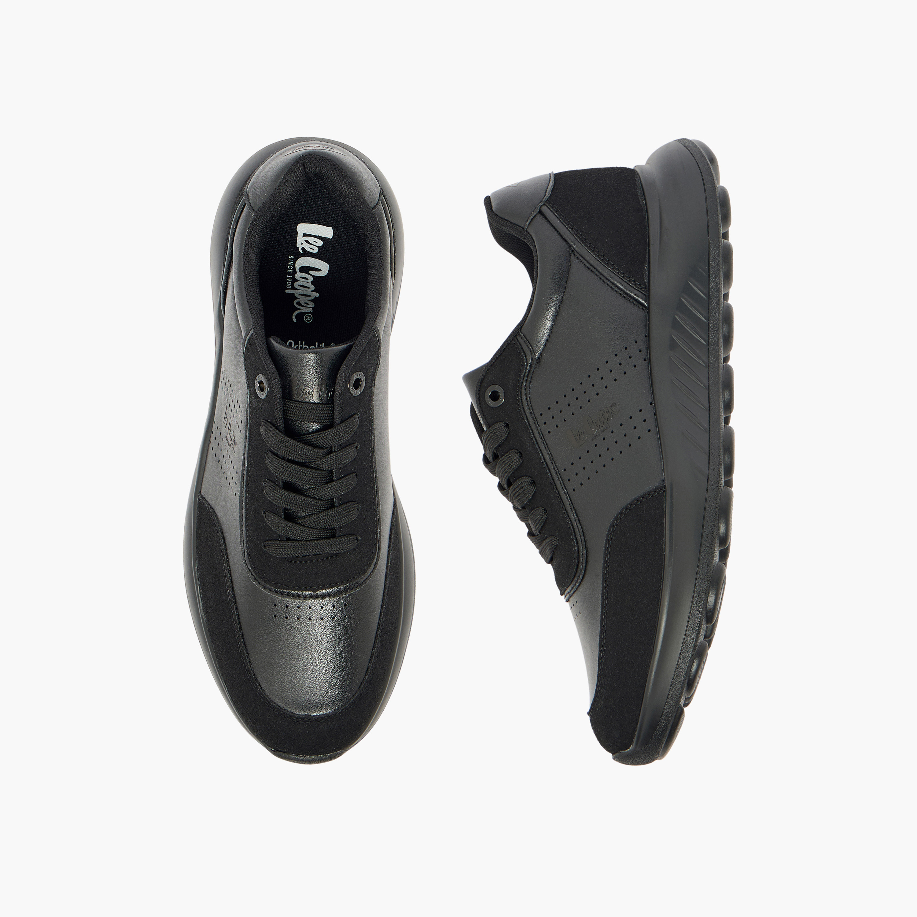 Lee Cooper Men Lace-Up Ankle Sneakers-men-shoes-sneakers-image-1