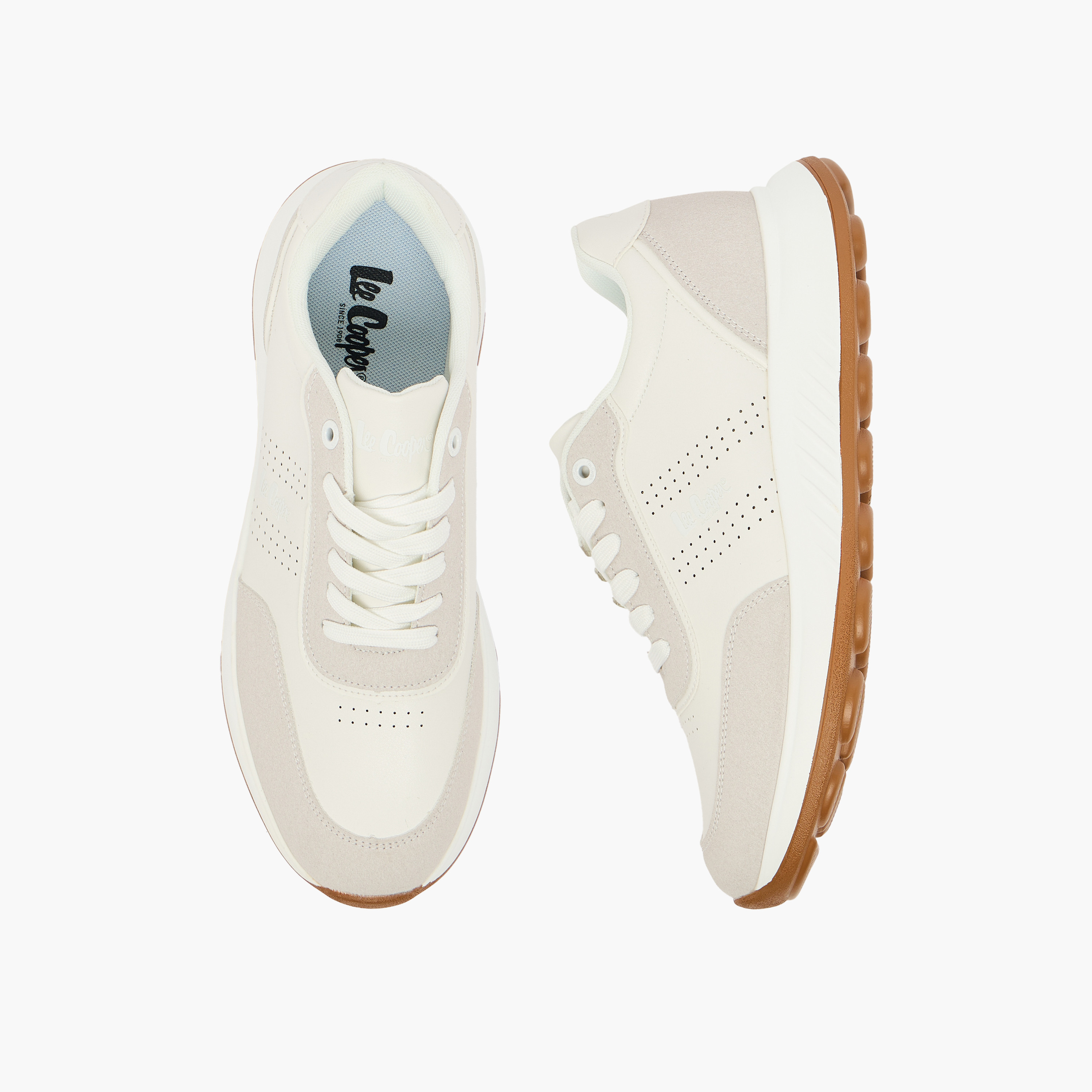 Lee Cooper Men Lace-Up Ankle Sneakers-men-shoes-sneakers-image-1