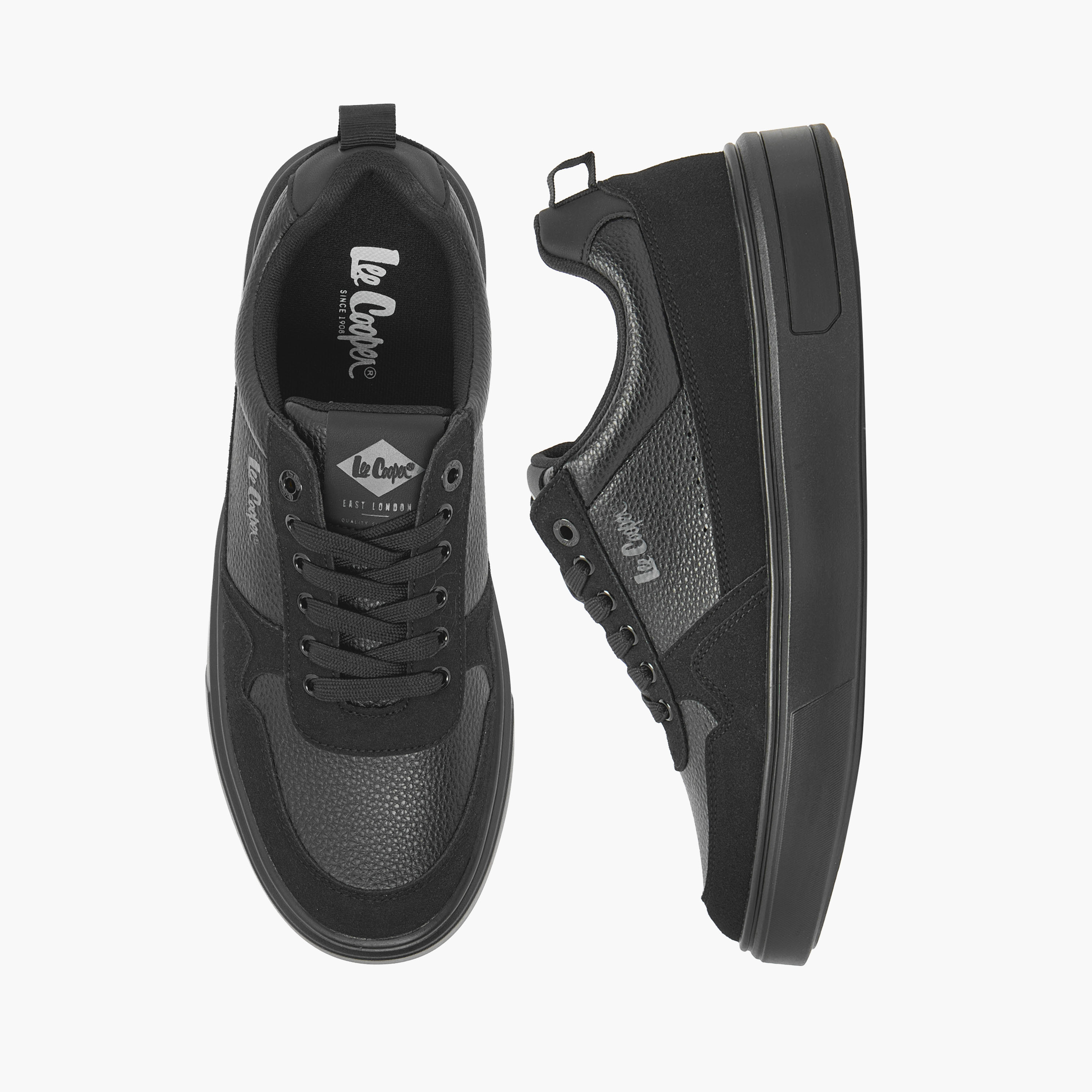 Lee Cooper Men Lace-Up Ankle Sneakers-men-shoes-sneakers-image-1