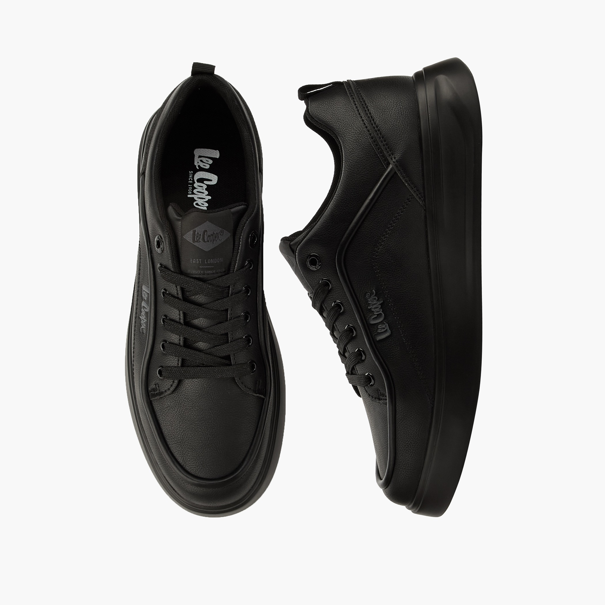 Lee Cooper Men Ortholite Lace-Up Ankle Sneakers-men-shoes-sneakers-image-1